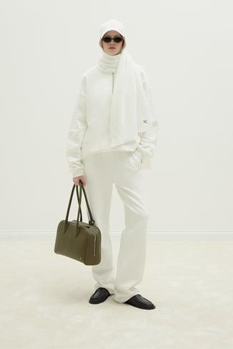 Ekru Low Oversize Sweatshirt