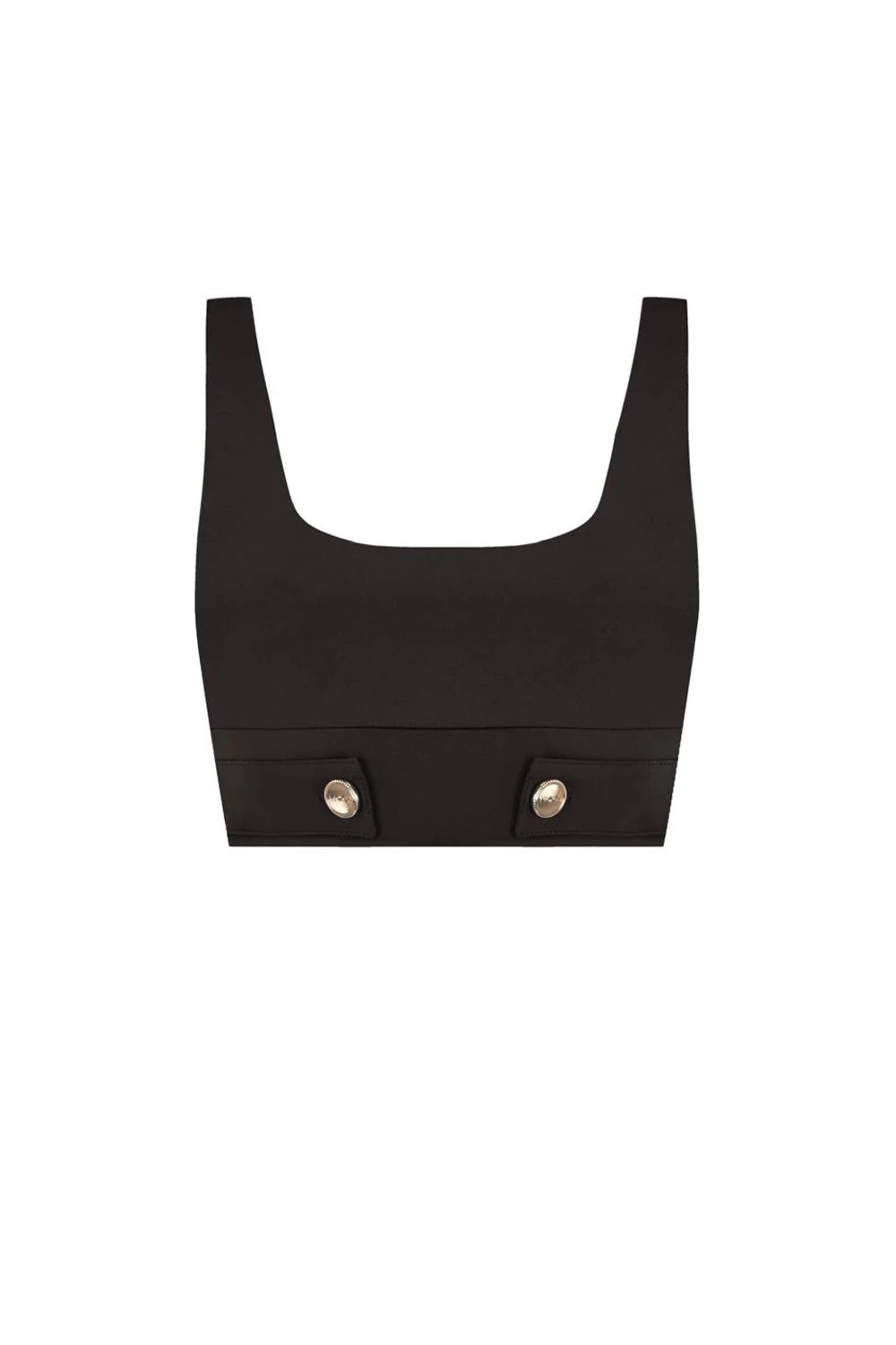 SCARLETT TOP DARK BROWN