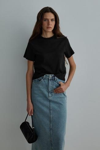 Siyah Comfy Basic Tişört