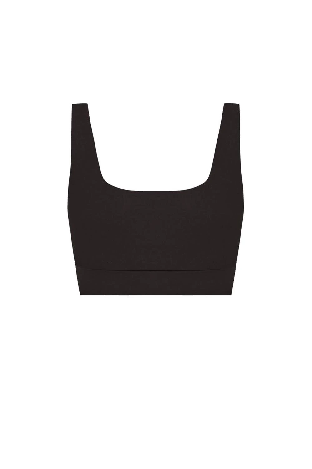 SCARLETT TOP DARK BROWN