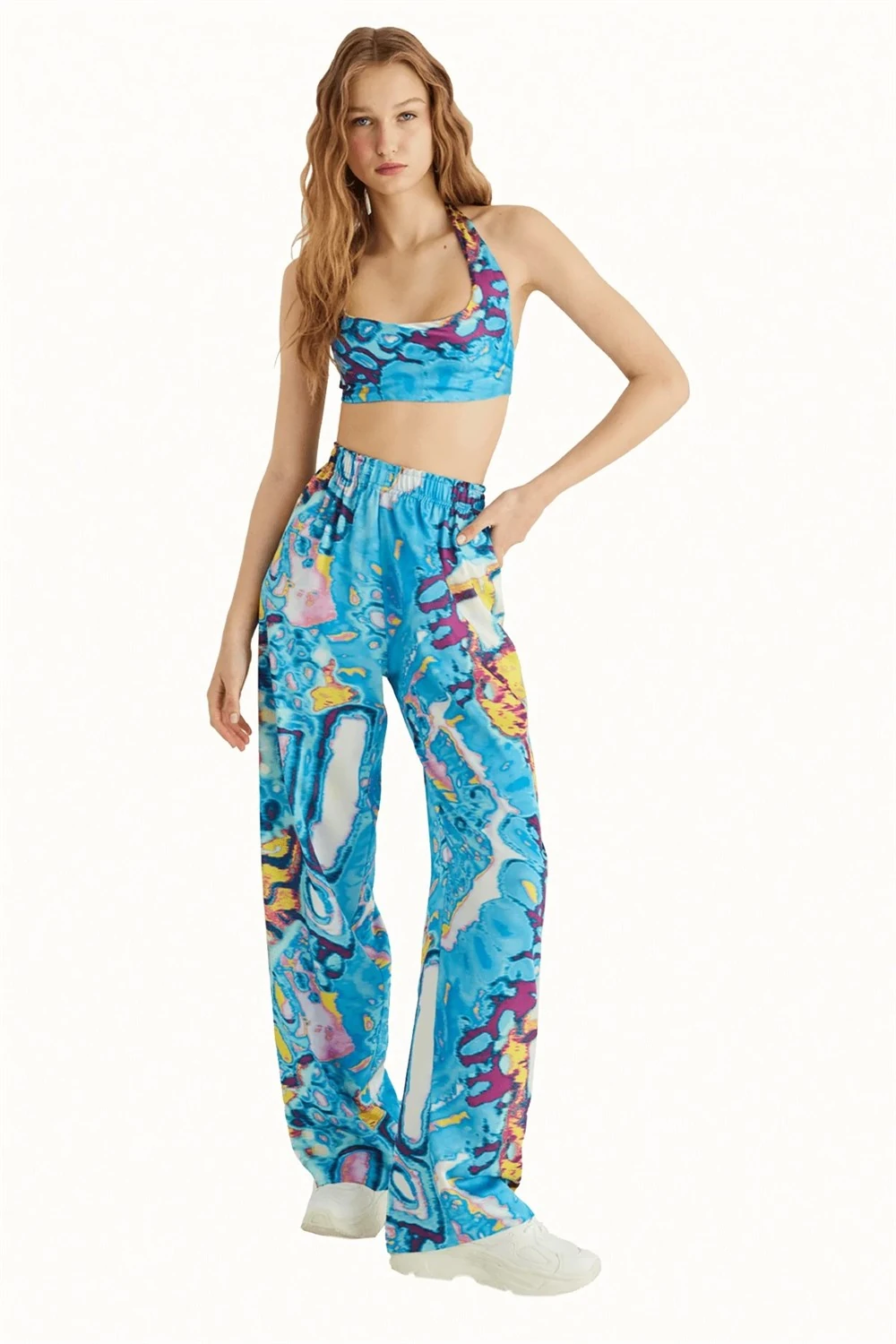 AURA TAKIM / MAVİ DESENLİ