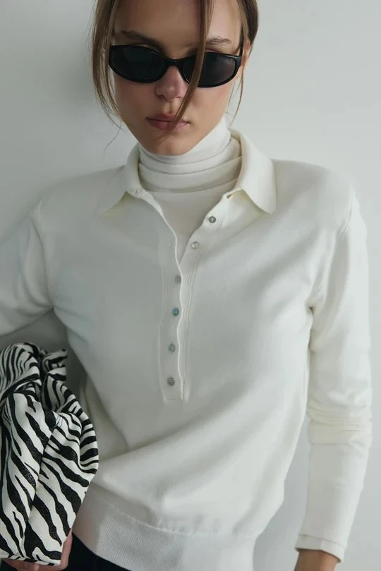 Carter Polo Yaka Triko Kazak