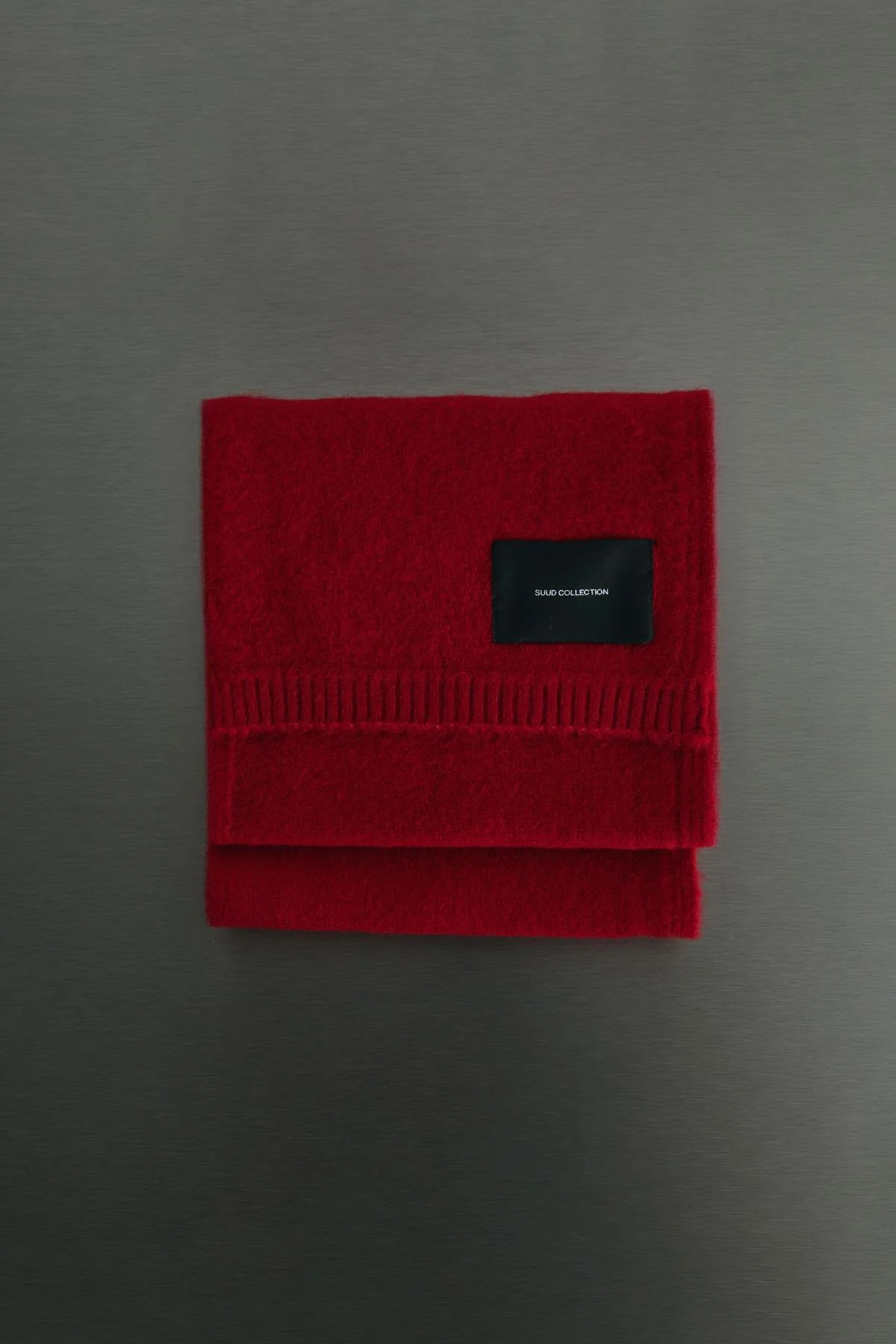 Kırmızı Bella Triko Atkı