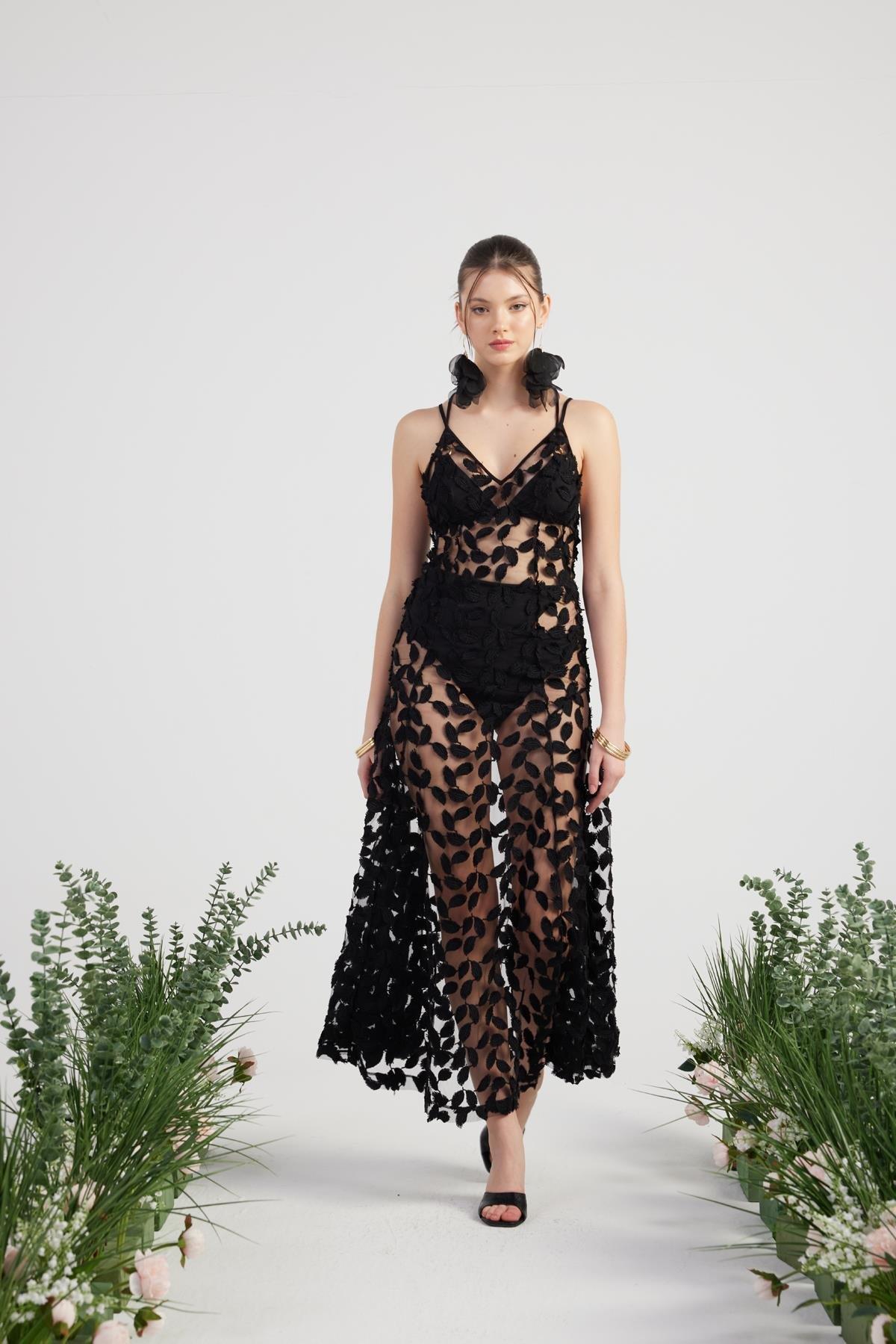 Beatriz Elbise Siyah