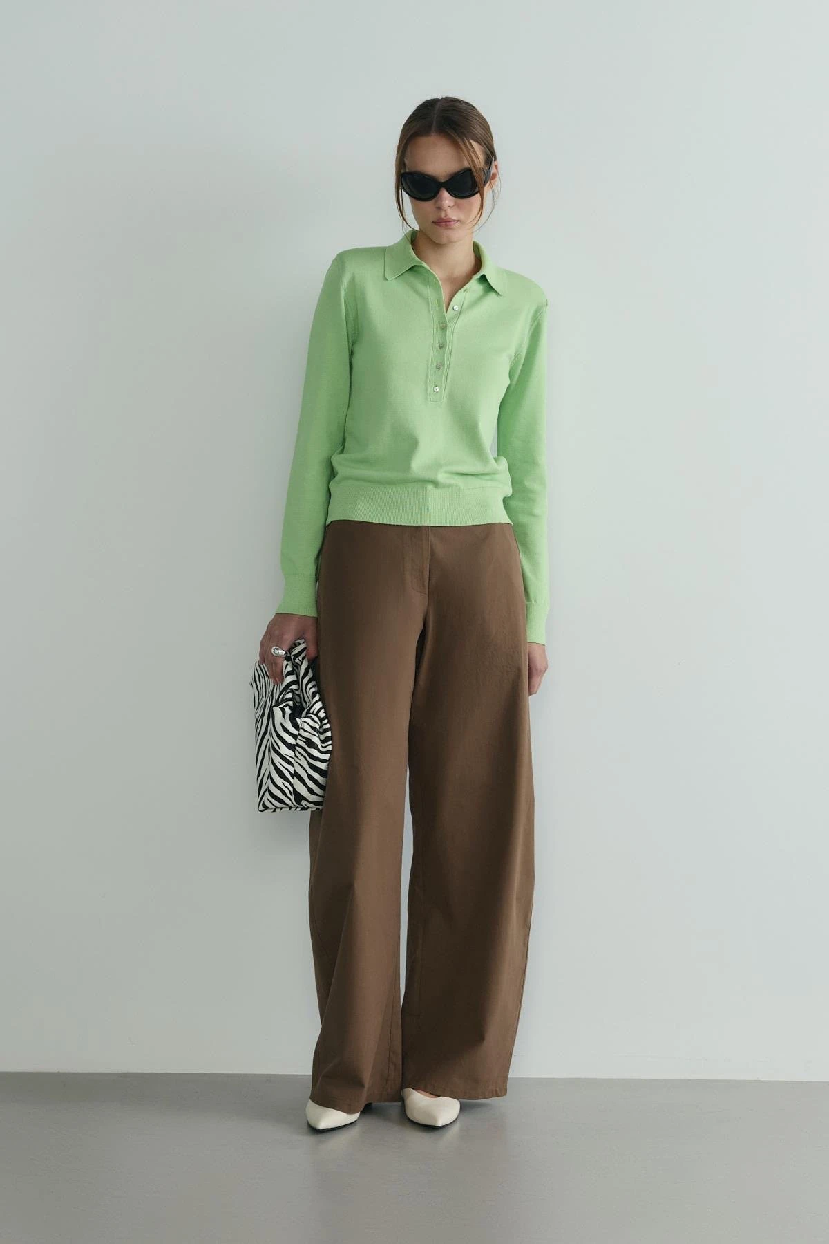 Caby Geniş Paça Pantolon