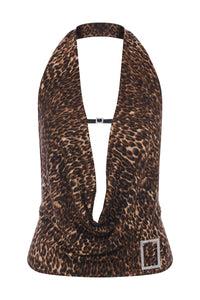 Electra Blouse LEOPARD