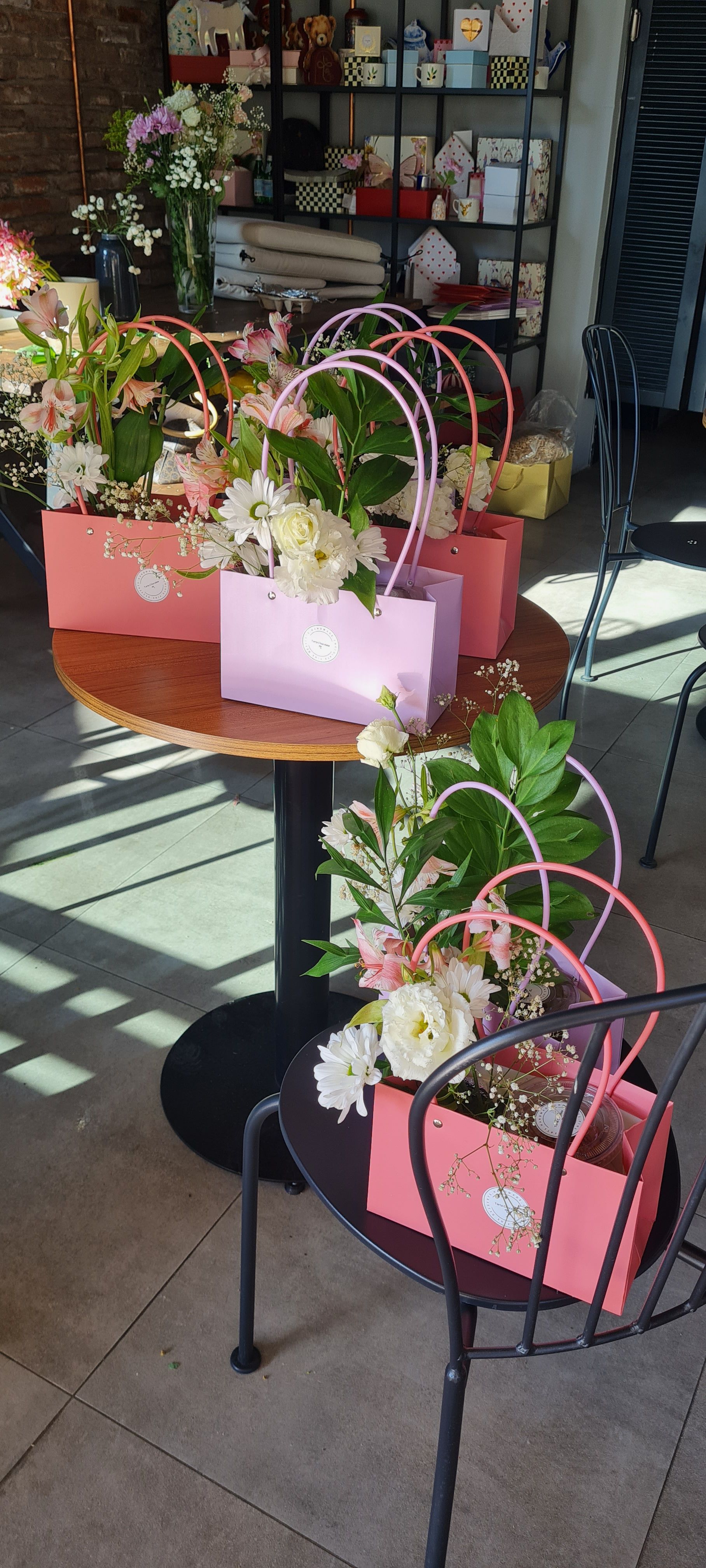Makaron Çanta Floral Bag 