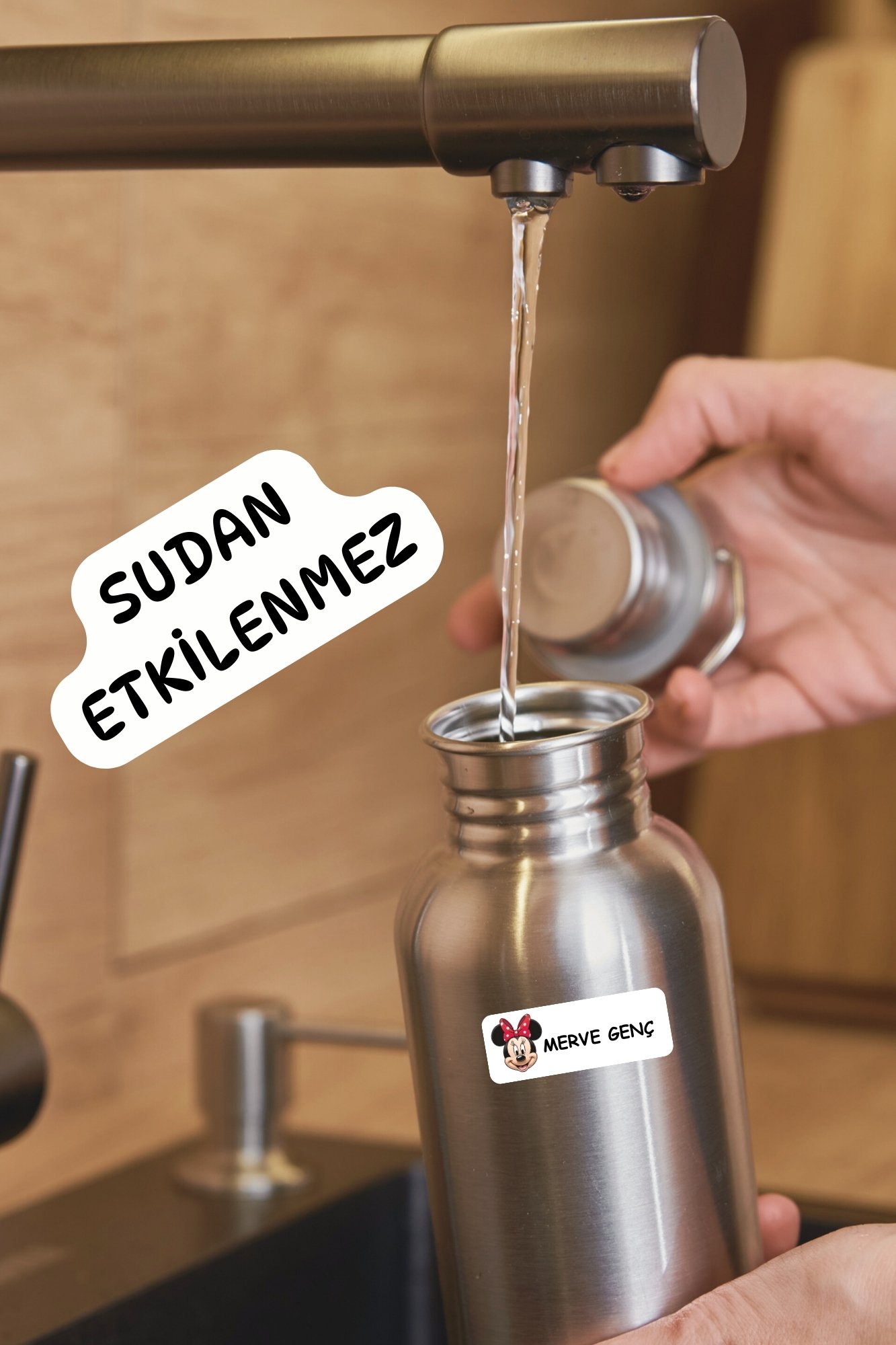 İsme Özel Okul Etiketi Kalem/Defter/Matara Etiketi Sticker SuperMan Temalı 192 Adet