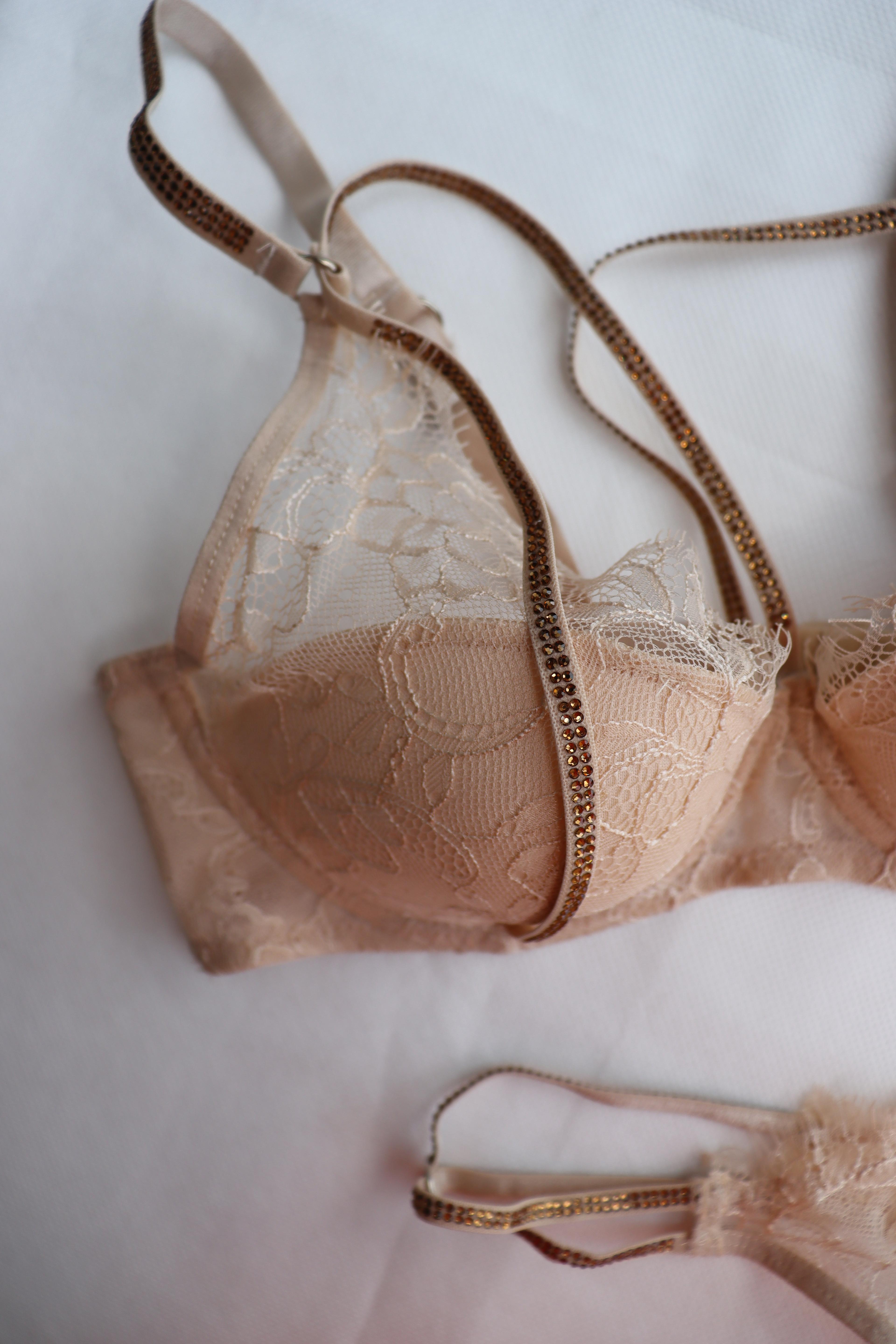 DHANTEL WHISPER BRA SET-NUDE