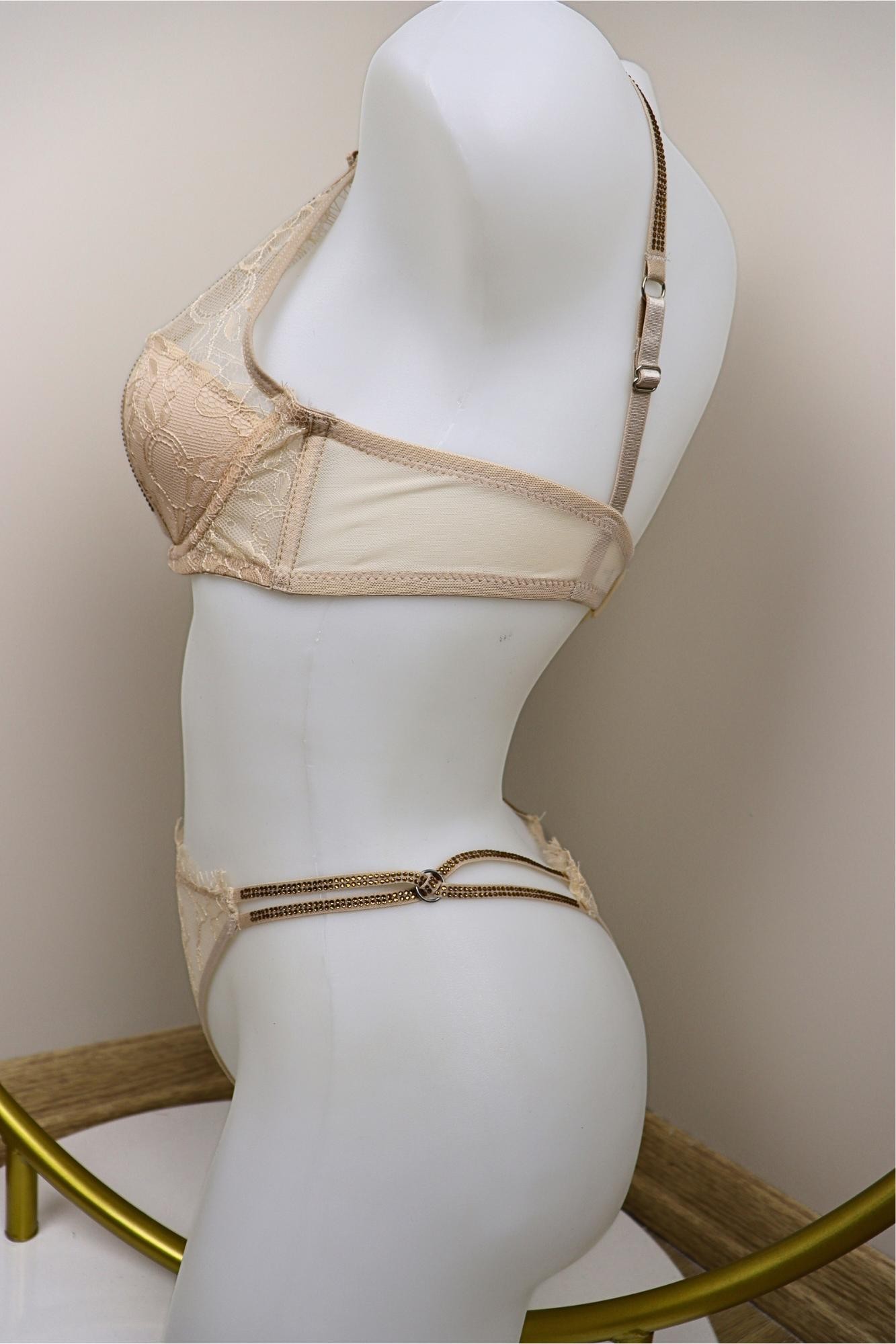 DHANTEL WHISPER BRA SET-NUDE