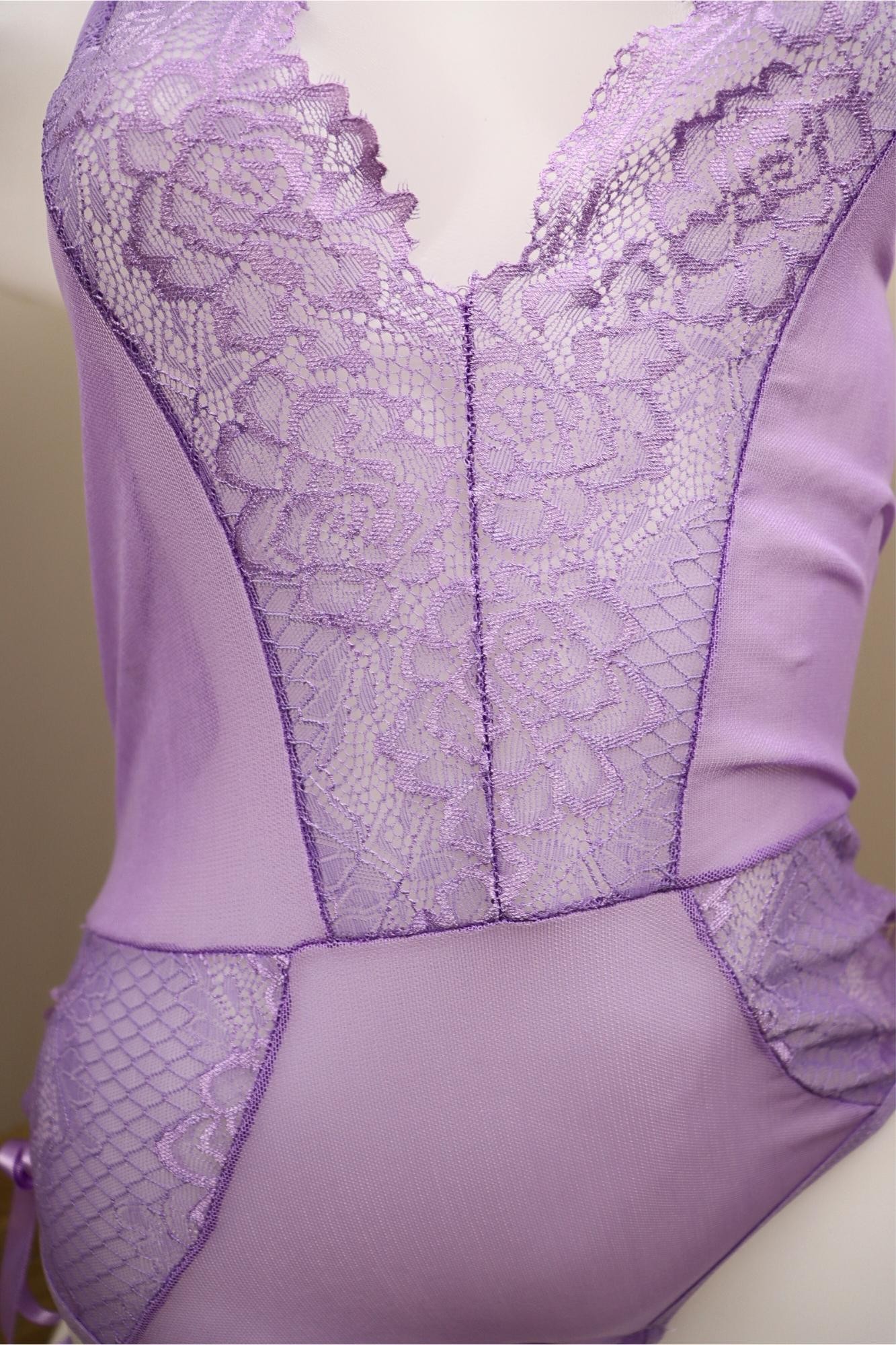 DHANTEL LILY BODYSUIT-LILA/LILAC