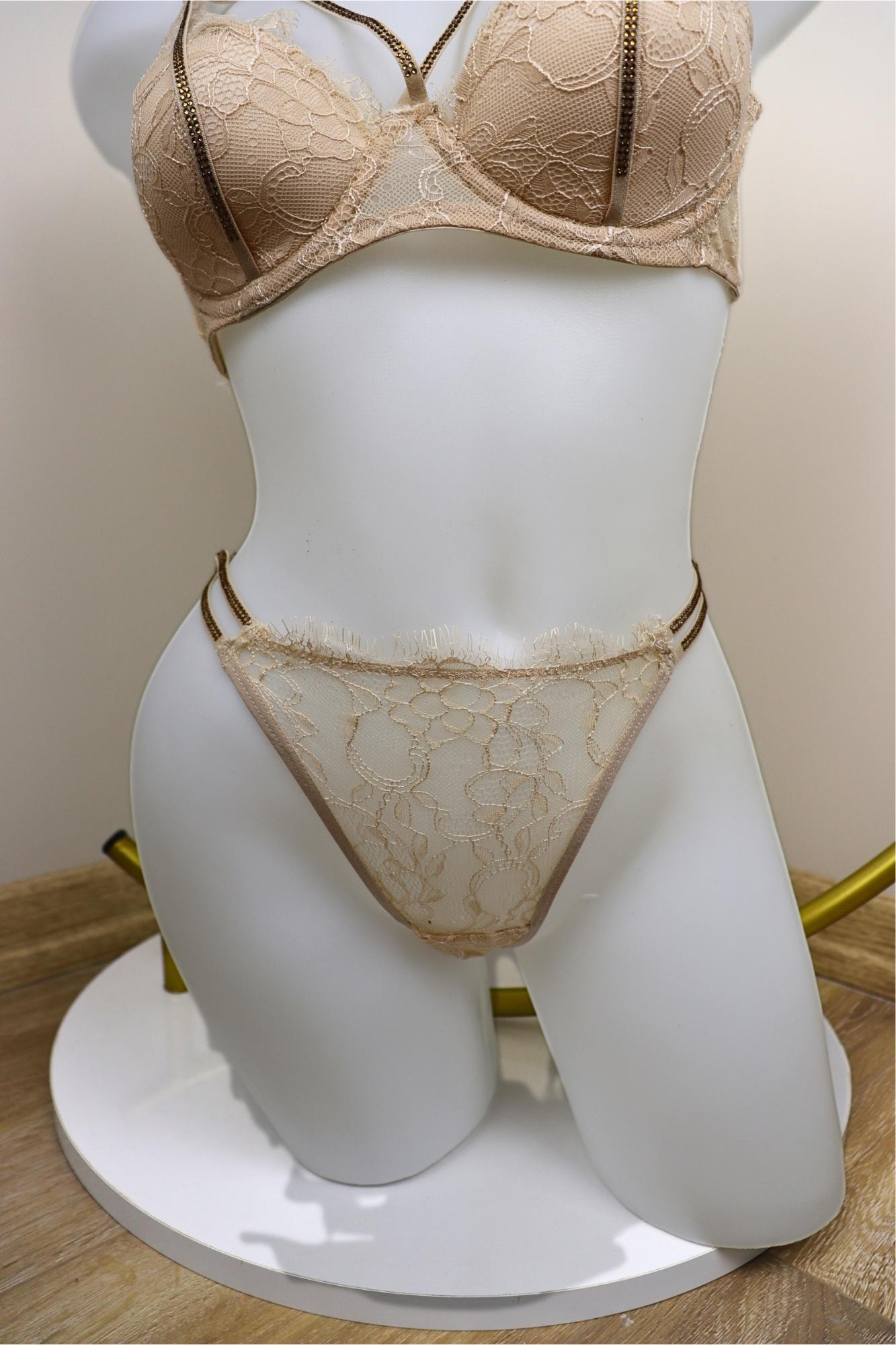 DHANTEL WHISPER BRA SET-NUDE