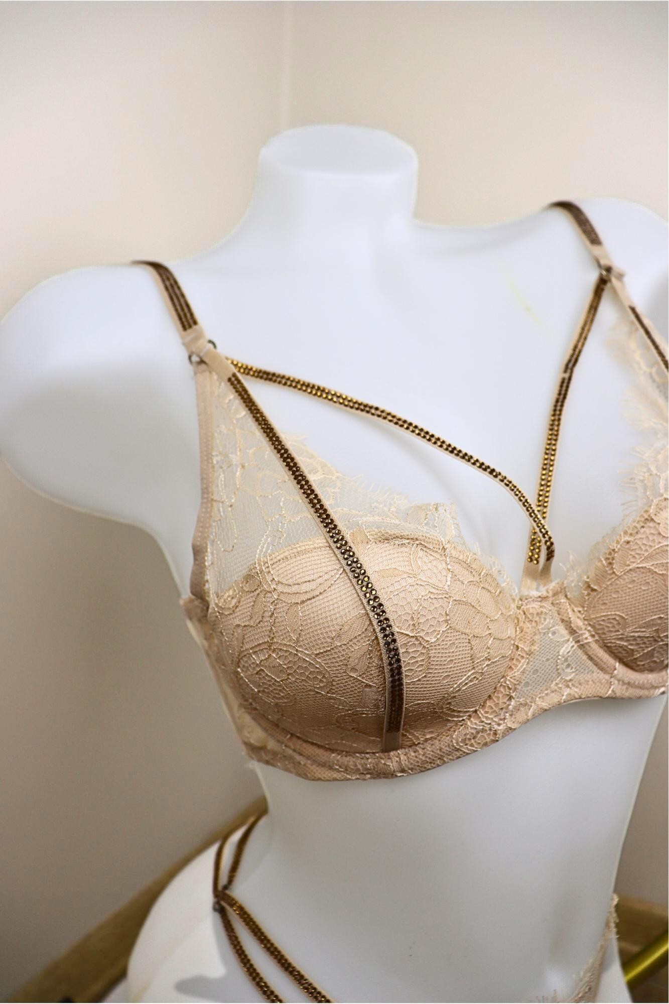 DHANTEL WHISPER BRA SET-NUDE