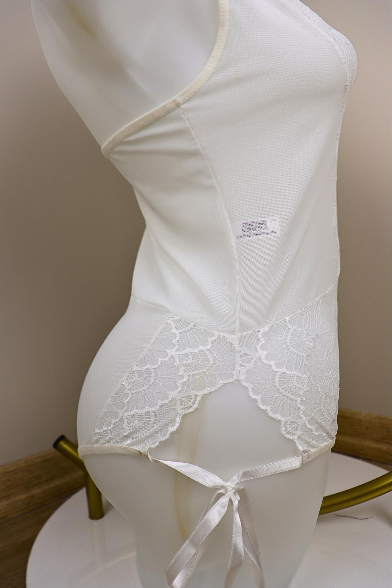 DHANTEL LILY BODYSUIT-WHITE