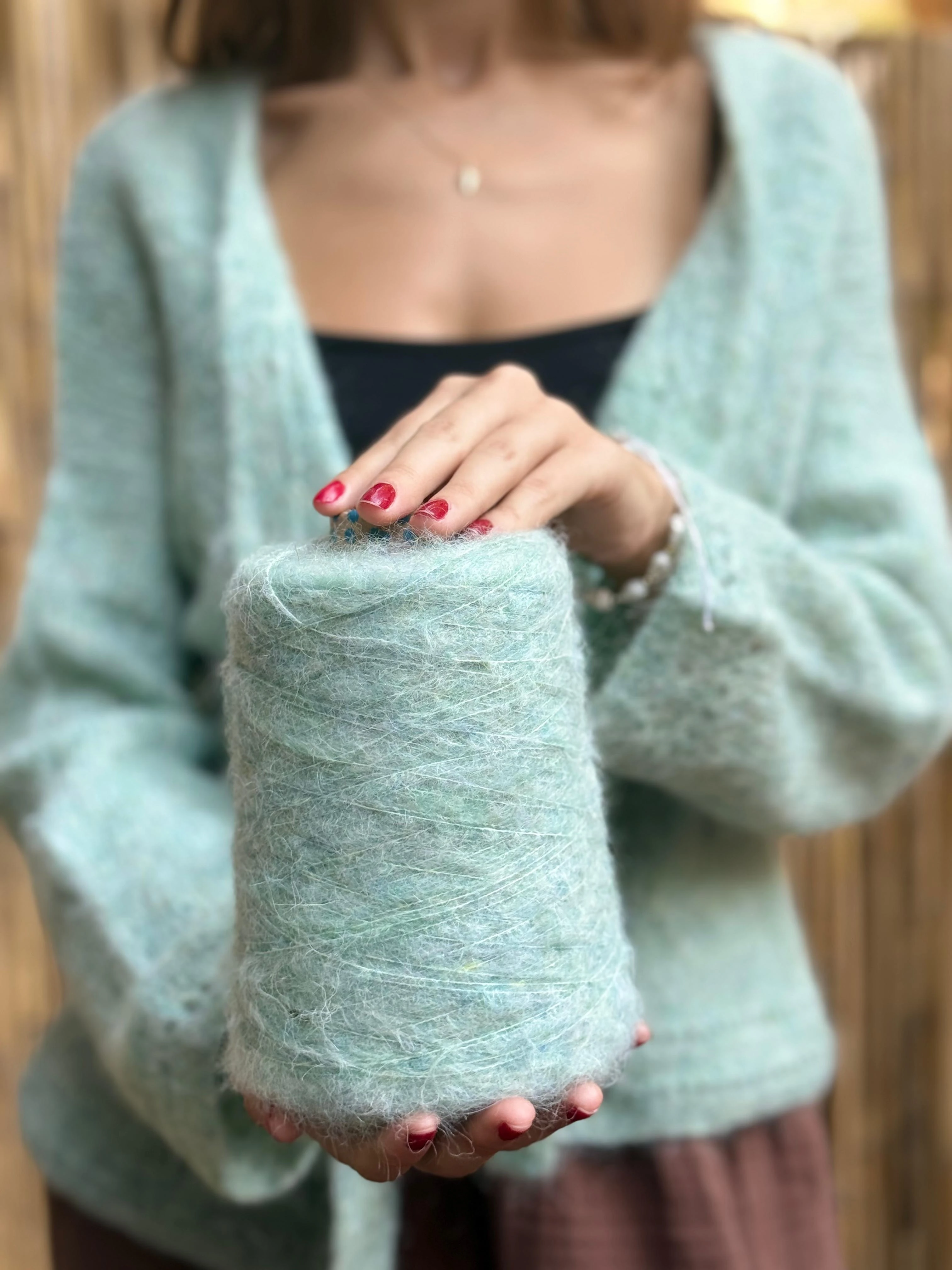 Lilyum Hırka Kiti  - su yeşili