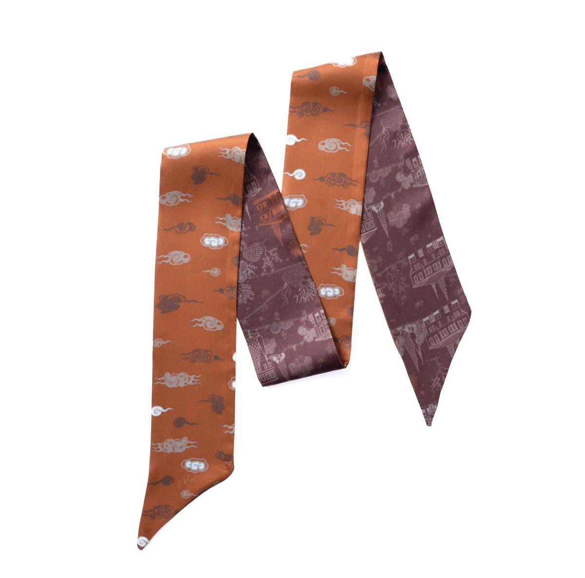 Beylerbeyi İpek Fular - Bordo