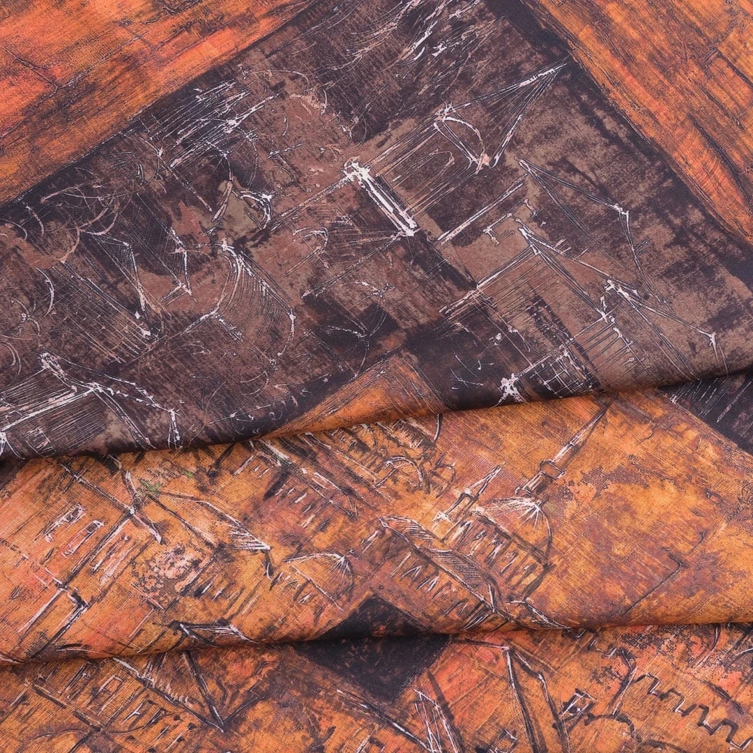 Sonsuz Şehirler İpek Eşarp