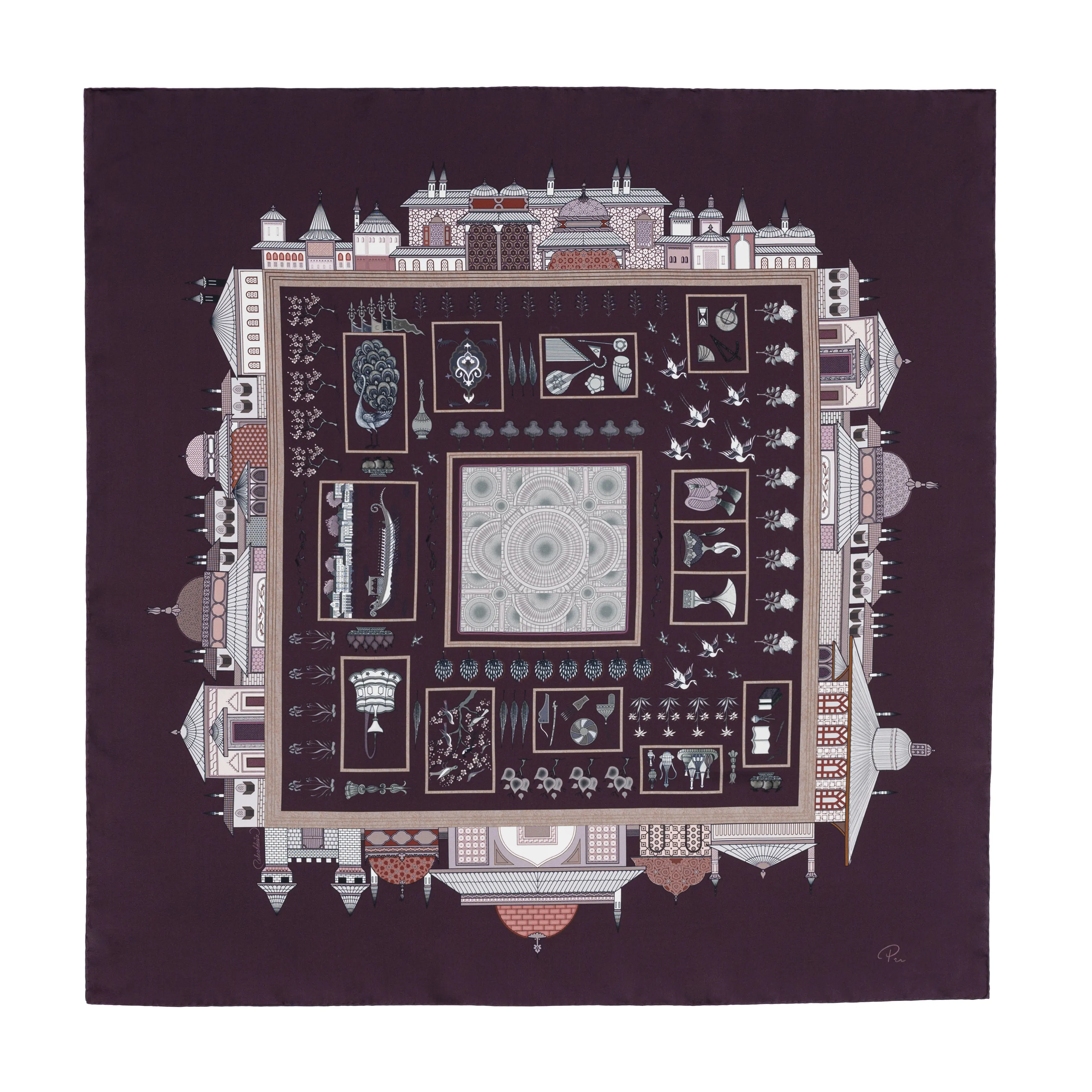 Topkapı Sarayı İpek Eşarp