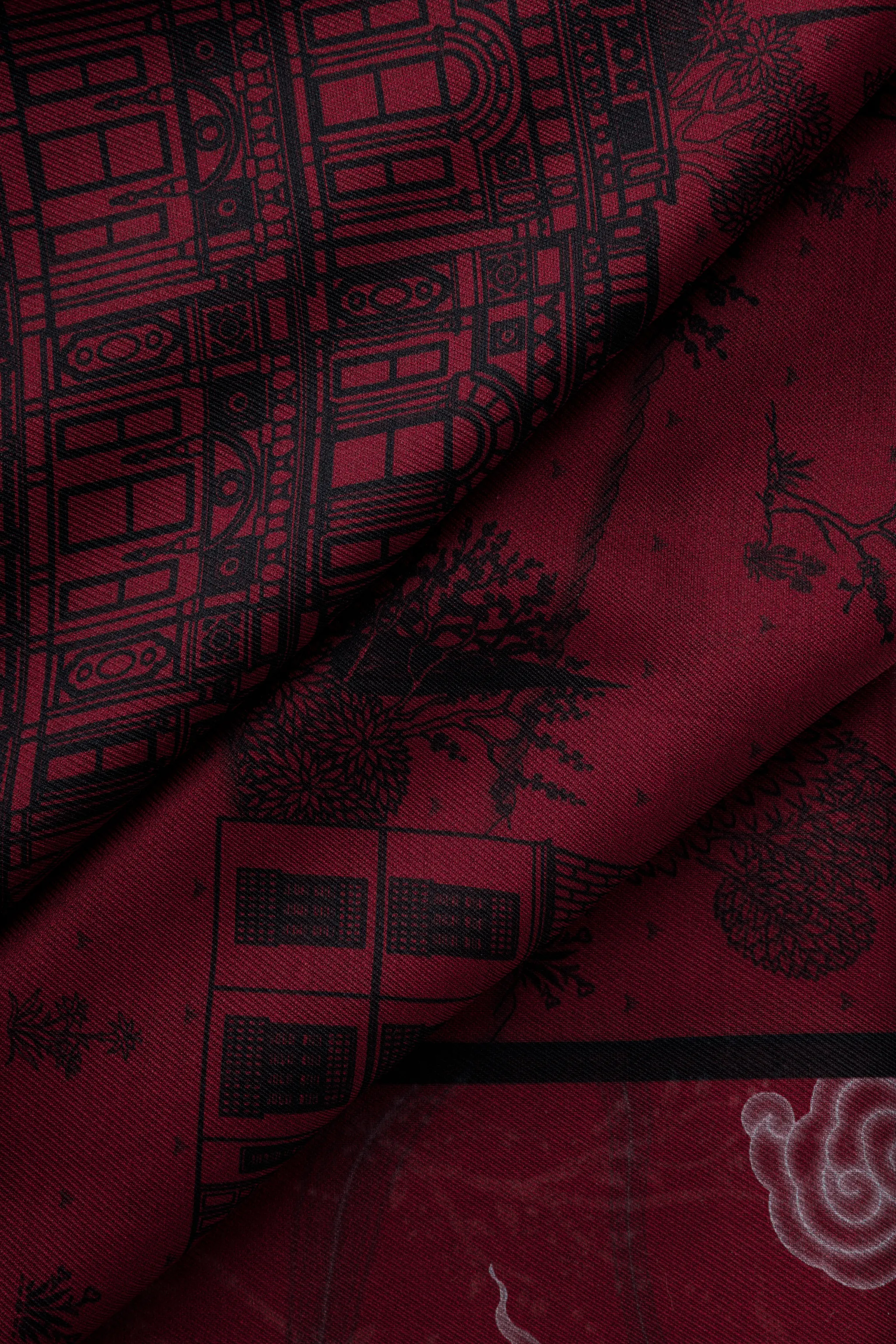 Beylerbeyi Yün İpek Kare Şal