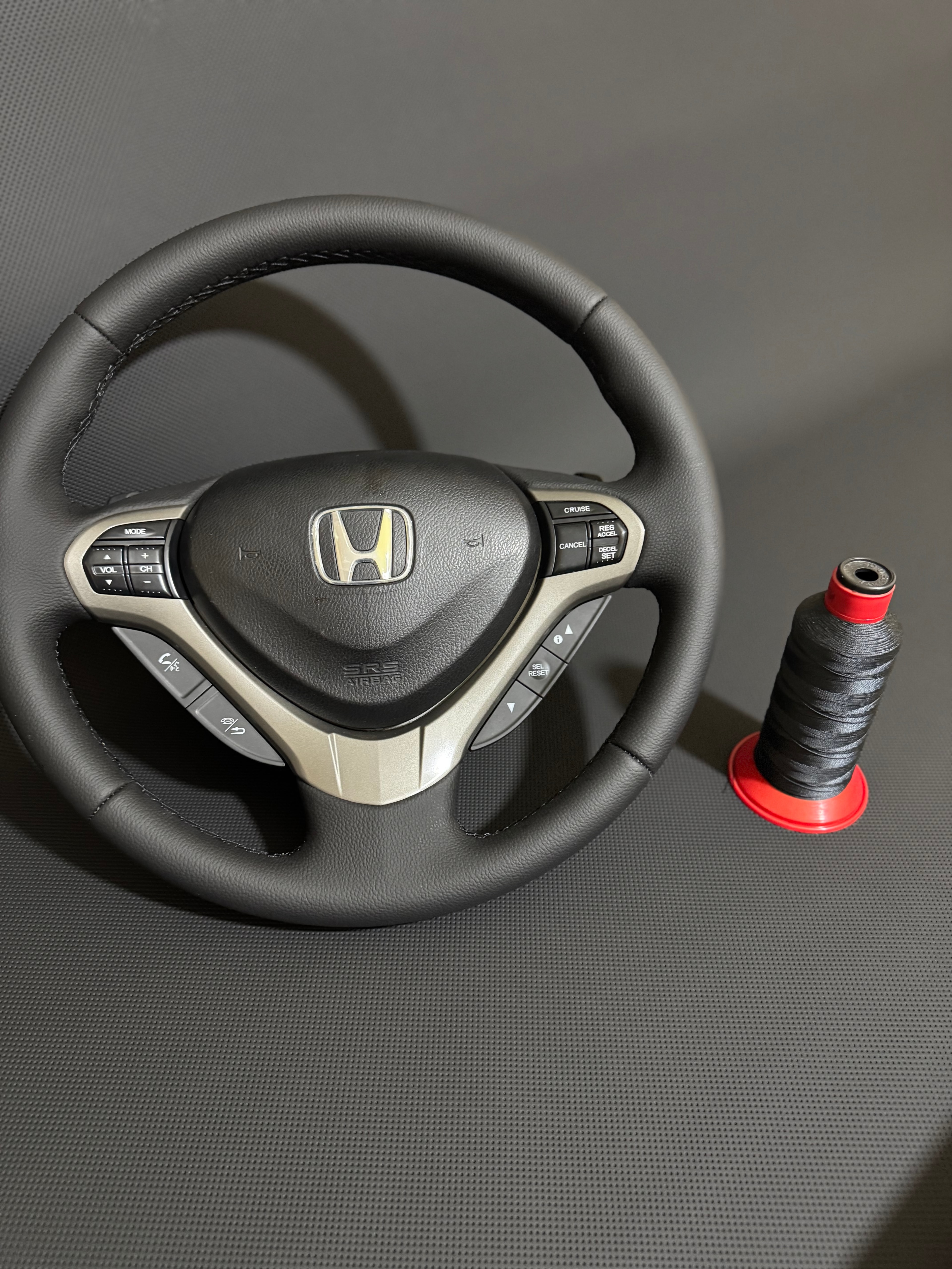 Honda Accord 2009-2011 Araca Uyumlu Dikmeli Direksiyon Kılıfı 