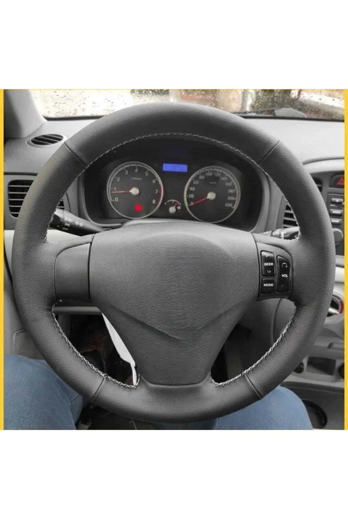 Hyundai Accent Era Uyumlu Araca Özel Direksiyon Kılıfı