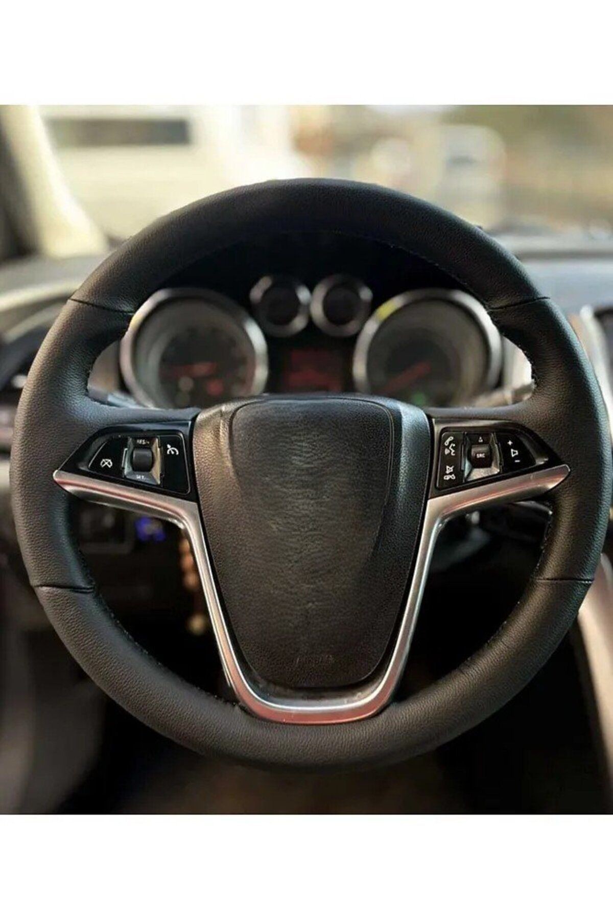 Opel Insignia Araca Özel Direksiyon Kılıfı-düz Siyah(AÇIKLAMAYI OKUYUNUZ)