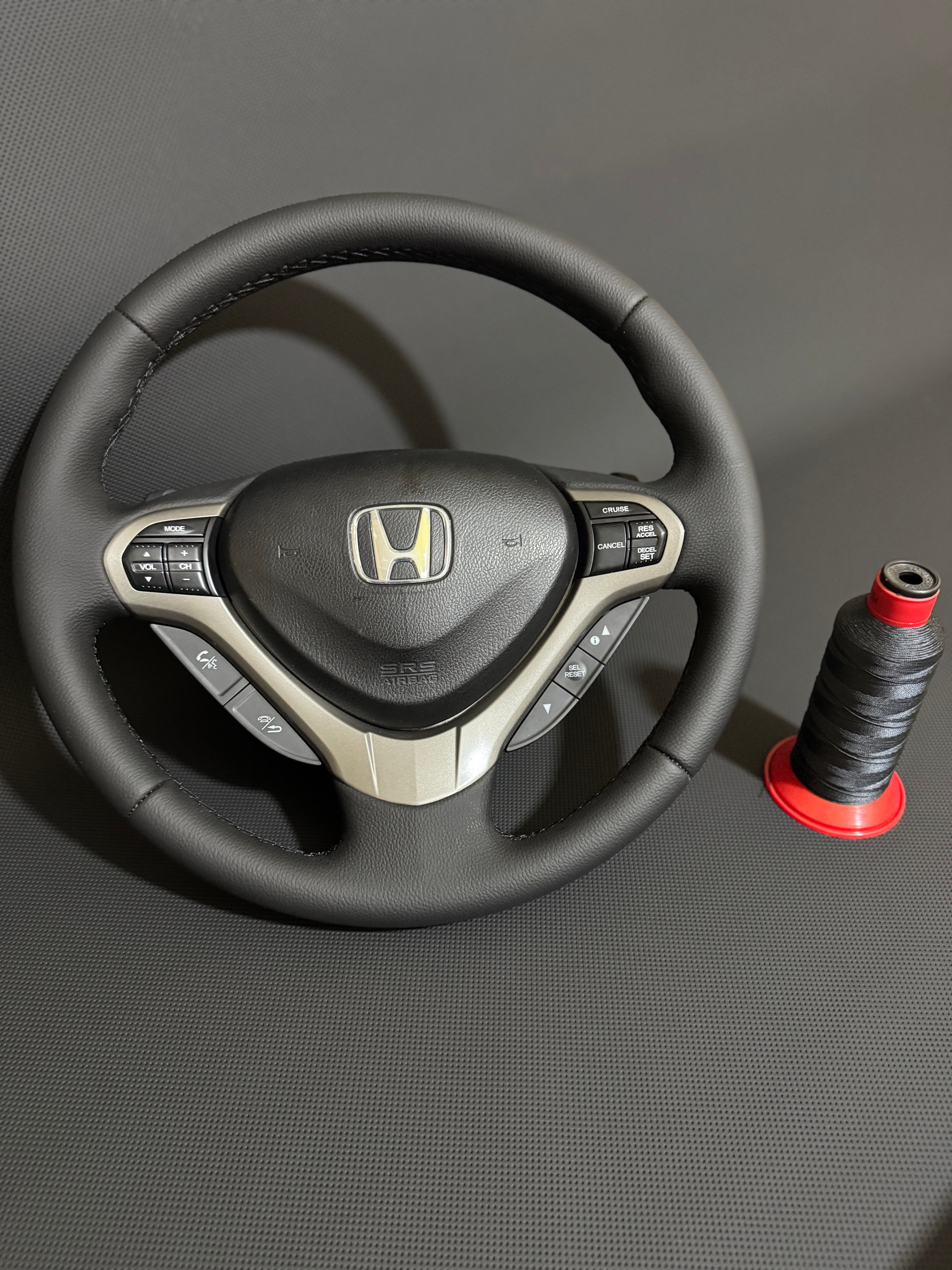 Honda Accord 2009-2011 Araca Uyumlu Dikmeli Direksiyon Kılıfı 