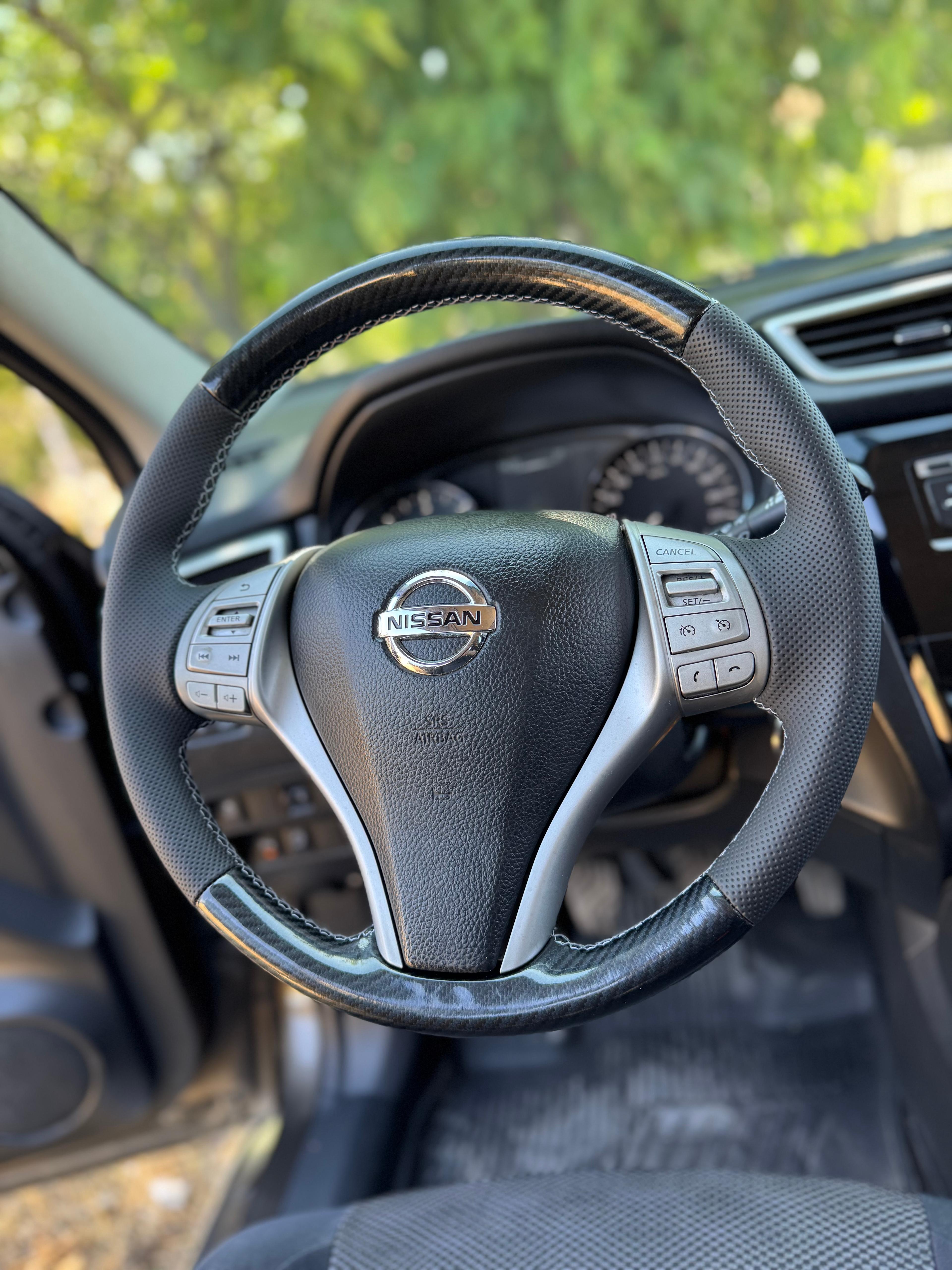 Nissan Qashqai x-trail 2014 Araca Uyumlu Dikmeli Direksiyon Kılıfı 