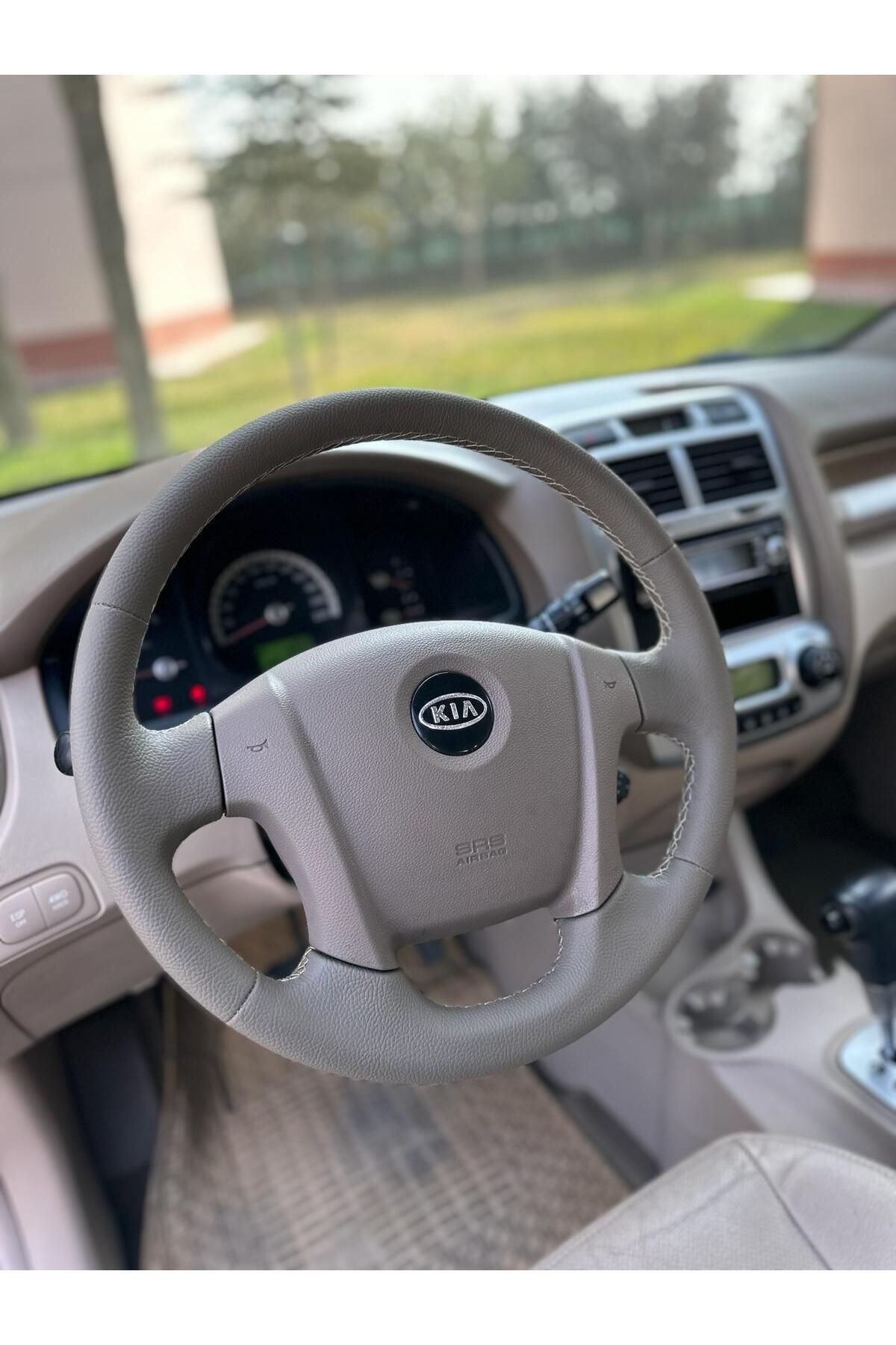 Açıklamayı Okuynuz- Audi A3 Sportback Araca Özel Direksiyon Kılıfı Kırmızı Ipli