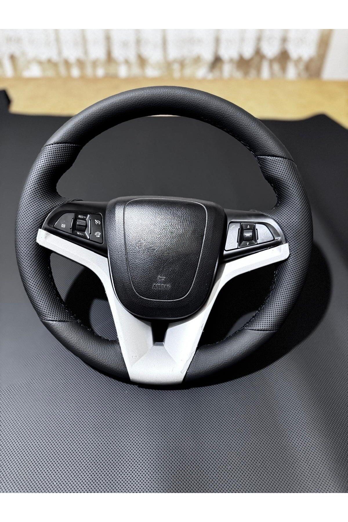 Chevrolet Aveo 2011-2014 Uyumlu Ltz Araca Özel Direksiyon Kılıfı Spormodel (AÇIKLAMAYI OKUYNZ)