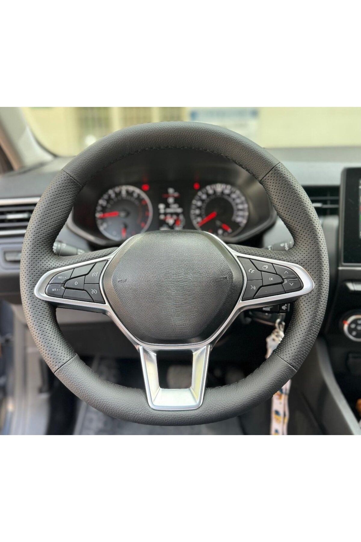 Renault Clio5 Araca Özel Direksiyon Kılıfı Spor Model(AÇIKLAMAYI OKUYNZ)