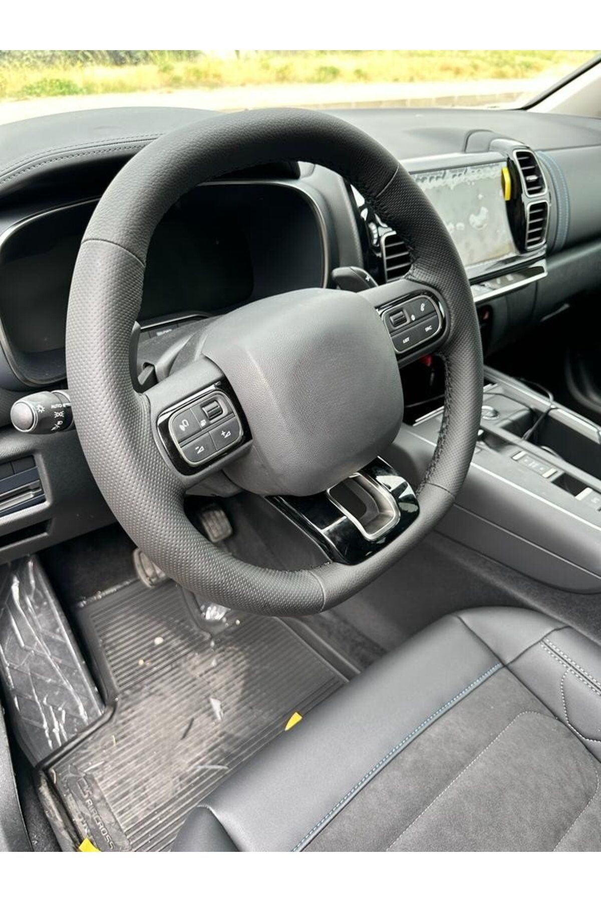 Citroenc5 Aircros - Berlingo 201923 Araca Özel Dikmeli Direksiyon Kılıfı(AÇIKLAMAYI OKUYUNUZ)