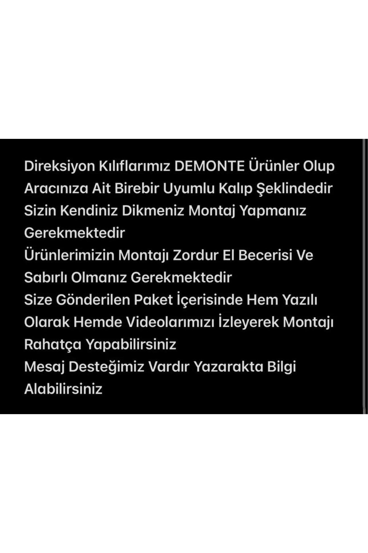 SKODA SÜPER B ARACA ÖZEL DİKMELİ DİREKSİYON KILIFI