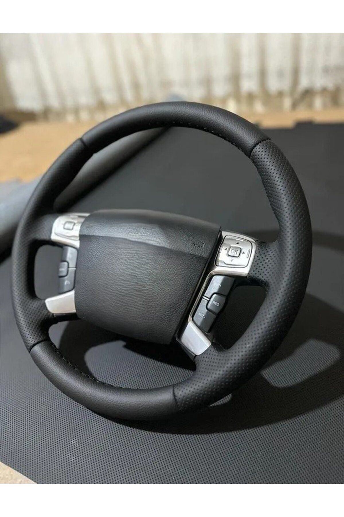 Ford S-max 2006-2014 Noktalı-düz Deri Model Direksiyon Kılıfı(AÇIKLAMAYI OKUYNZ)