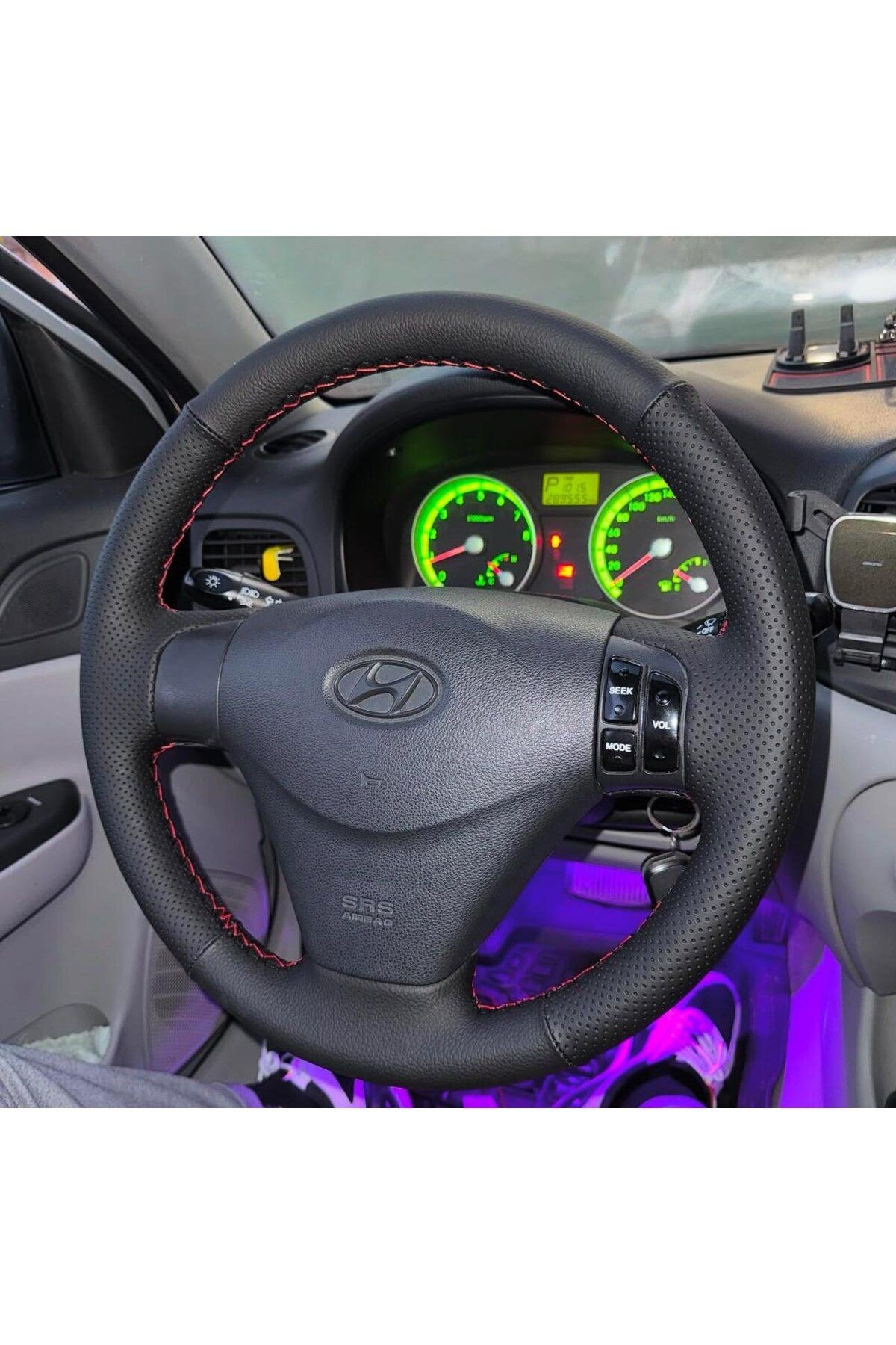HYUNDAİ ERA ARACA ÖZEL DİKMELİ DİREKSİYON KILIFI (AÇIKLAMAYI OKUYUNUZ)