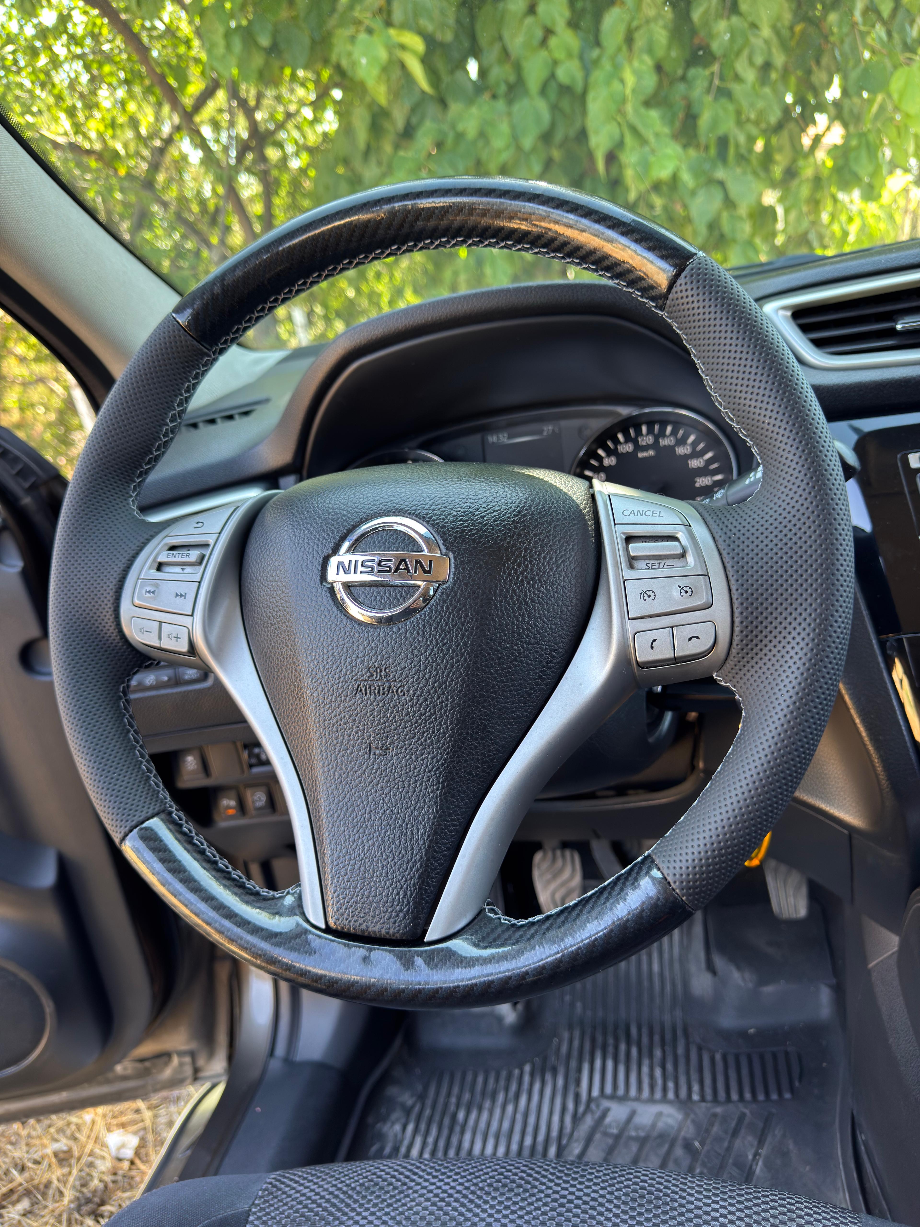 Nissan Qashqai x-trail 2014 Araca Uyumlu Dikmeli Direksiyon Kılıfı 