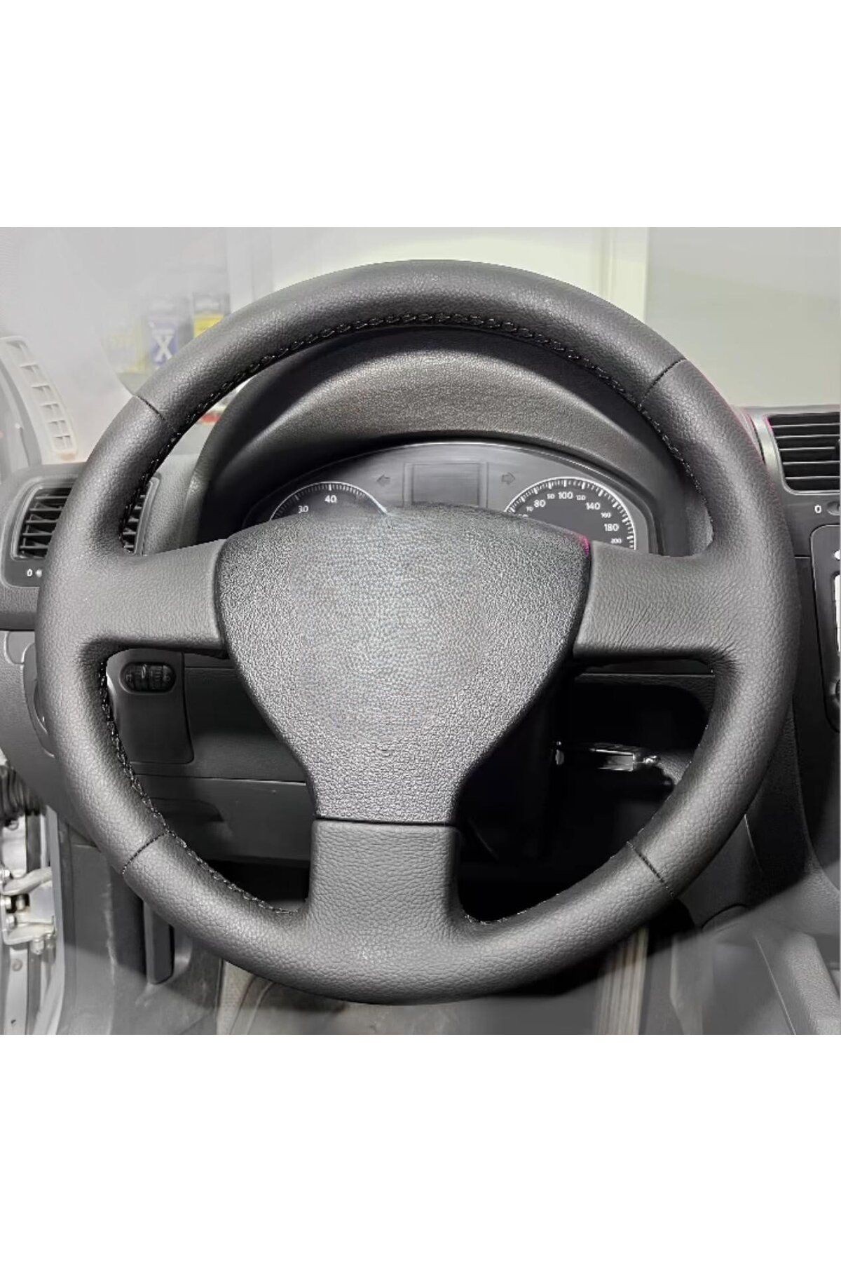Volswagen Caddy - Polo 2006-2010 Araca Özel Direksiyon Kılıfı DÜZDERİ(AÇIKLAMAYI OKUYUNUZ LÜTFEN)