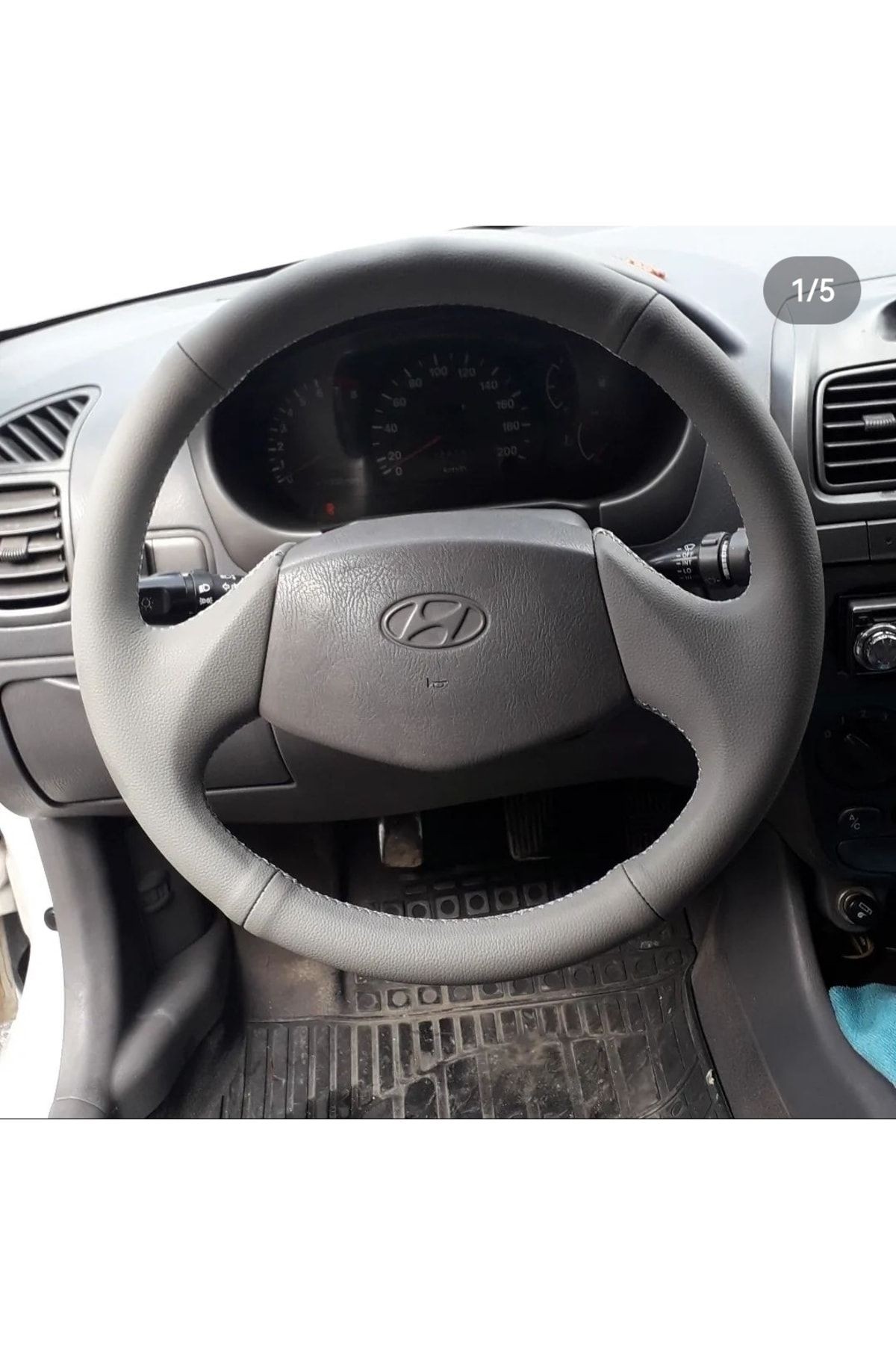 Hyundai Accent Uyumlu Milenyum Araca Özel Direksiyon Kılıfı