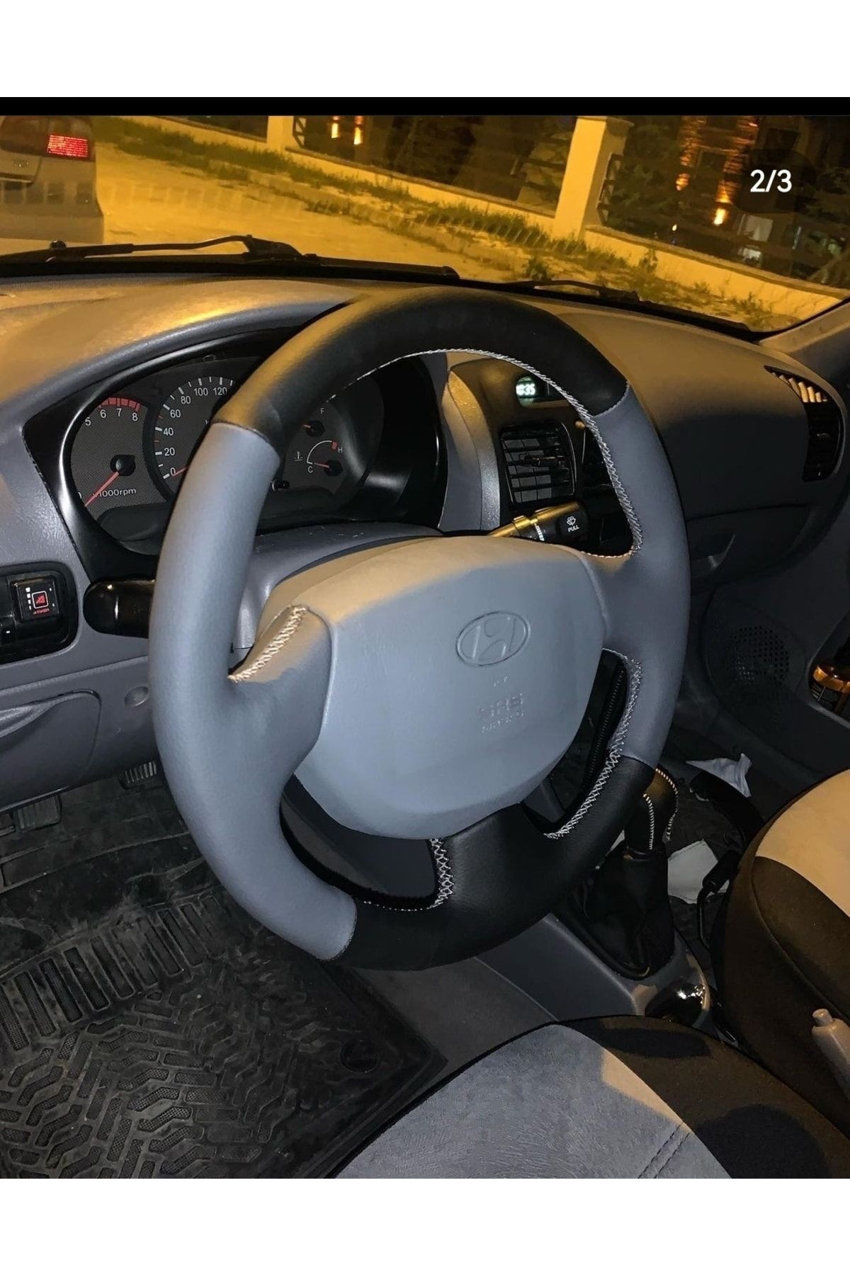 Hyundai Accent Admire 2003-2006 Araca Özel Direksiyon Kılıfı