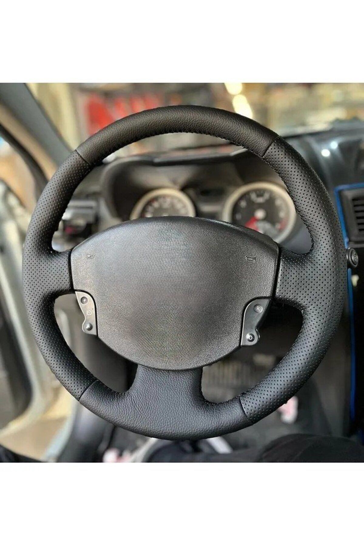 Renault Kangoo Araca Özel Direksiyon Kılıfı (SPOR MODEL)(AÇIKLAMAYI OKUYUNZ)