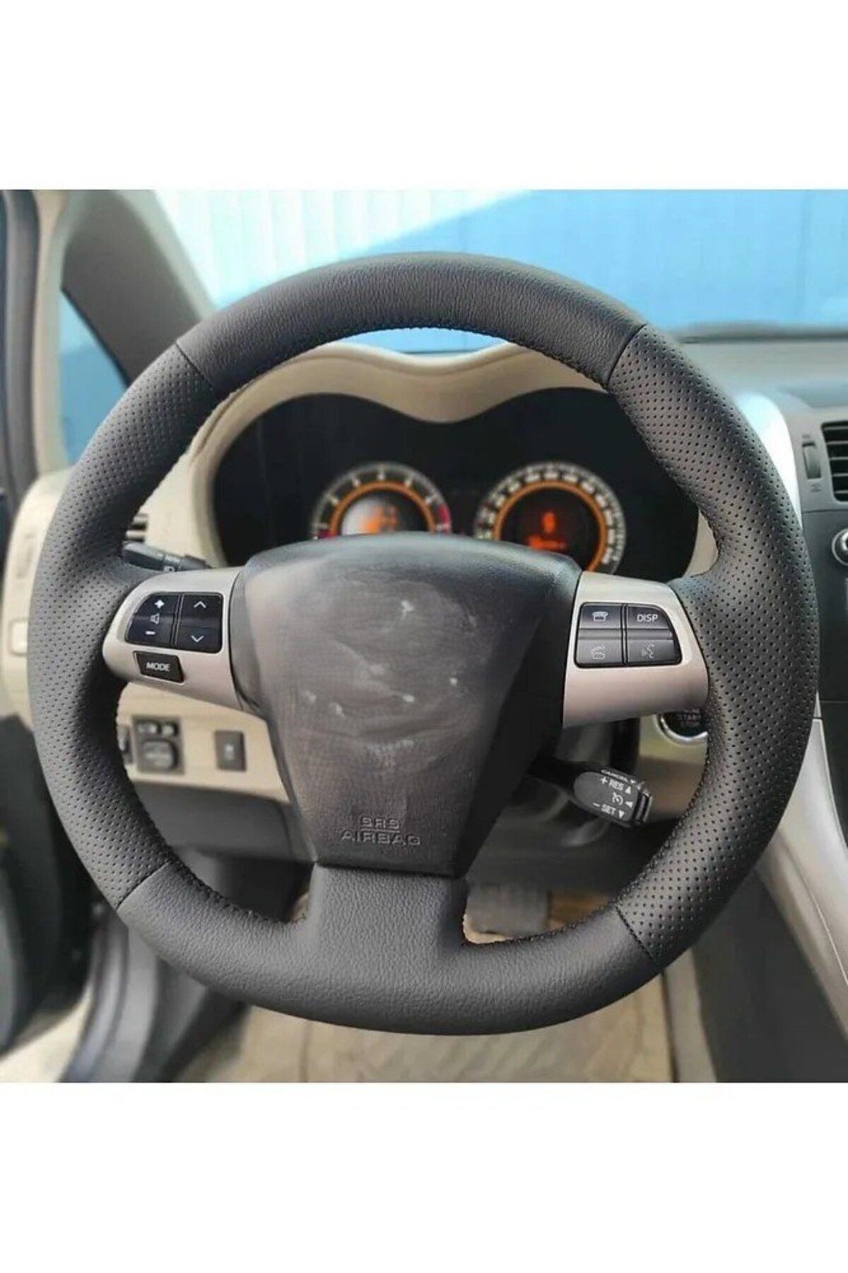 Toyota Corolla 2013 Araca Özel Dikmeli Direksiyon Kılıfı(AÇIKLAMAYI OKUYNZ)