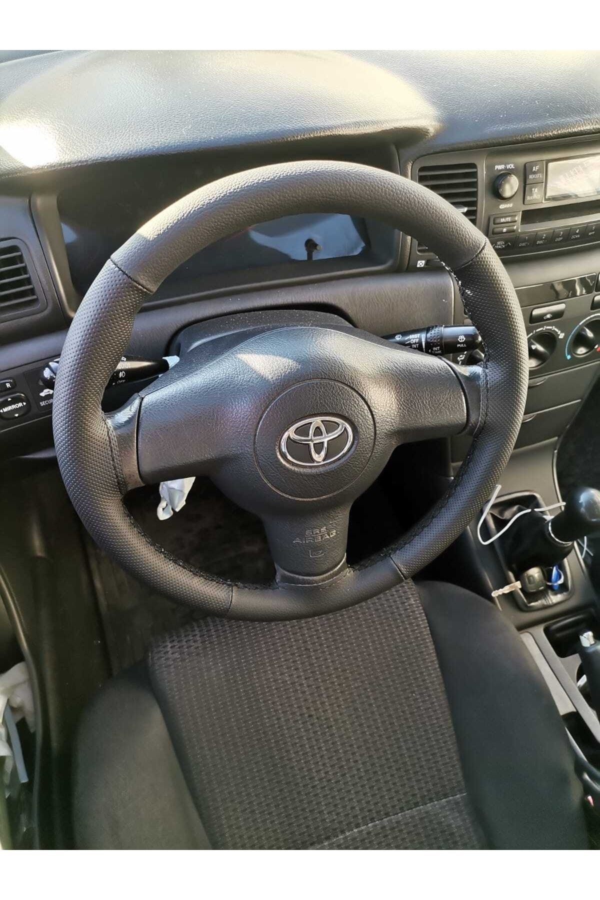 Toyota Corolla 2003-2007 Üniversal Dikmeli Direksiyon Kılıfı