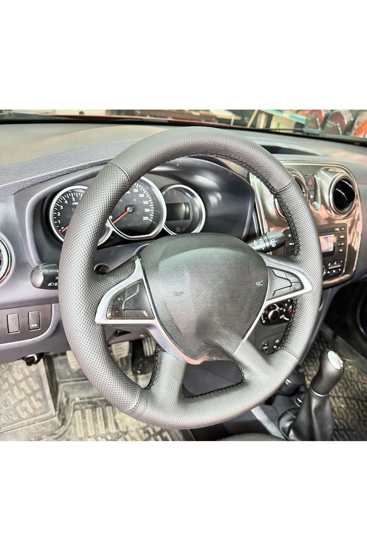 Dacia Duster Araca Özel Direksiyon Kılıfı 2018-2021 (AÇIKLAMAYI OKUYUNZ)