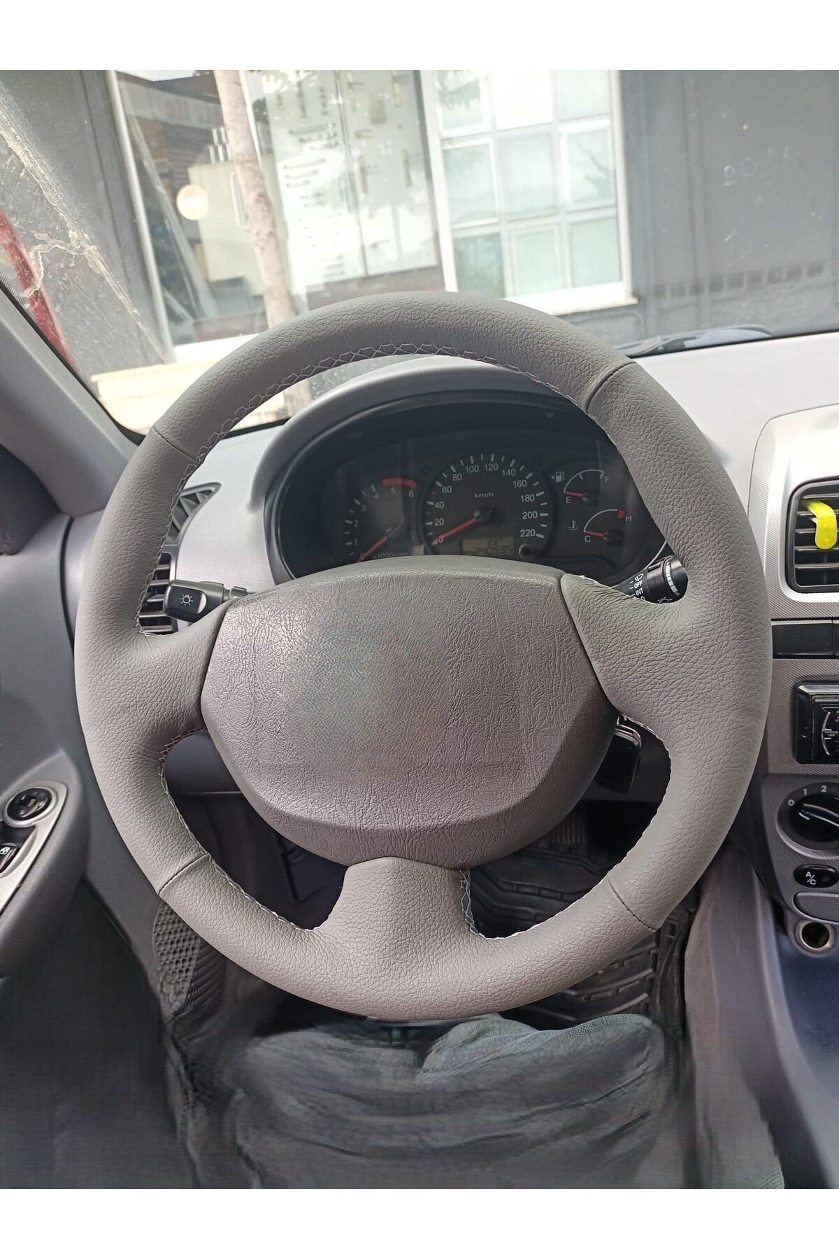 Hyundai Accent Admira Araca Özel Direksiyon Uyumlu Kılıfı Airbeg GRİ Renk