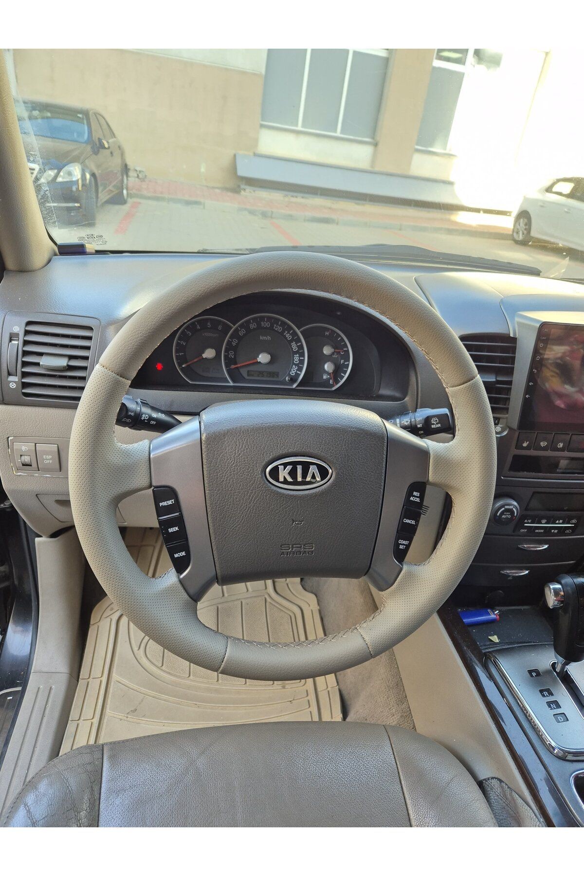KİA SORENTO ARACA ÖZEL DİKMELİ DİREKSİYON KILIFI(AÇIKLAMAYI MUTLAKA OKUYUNZ)