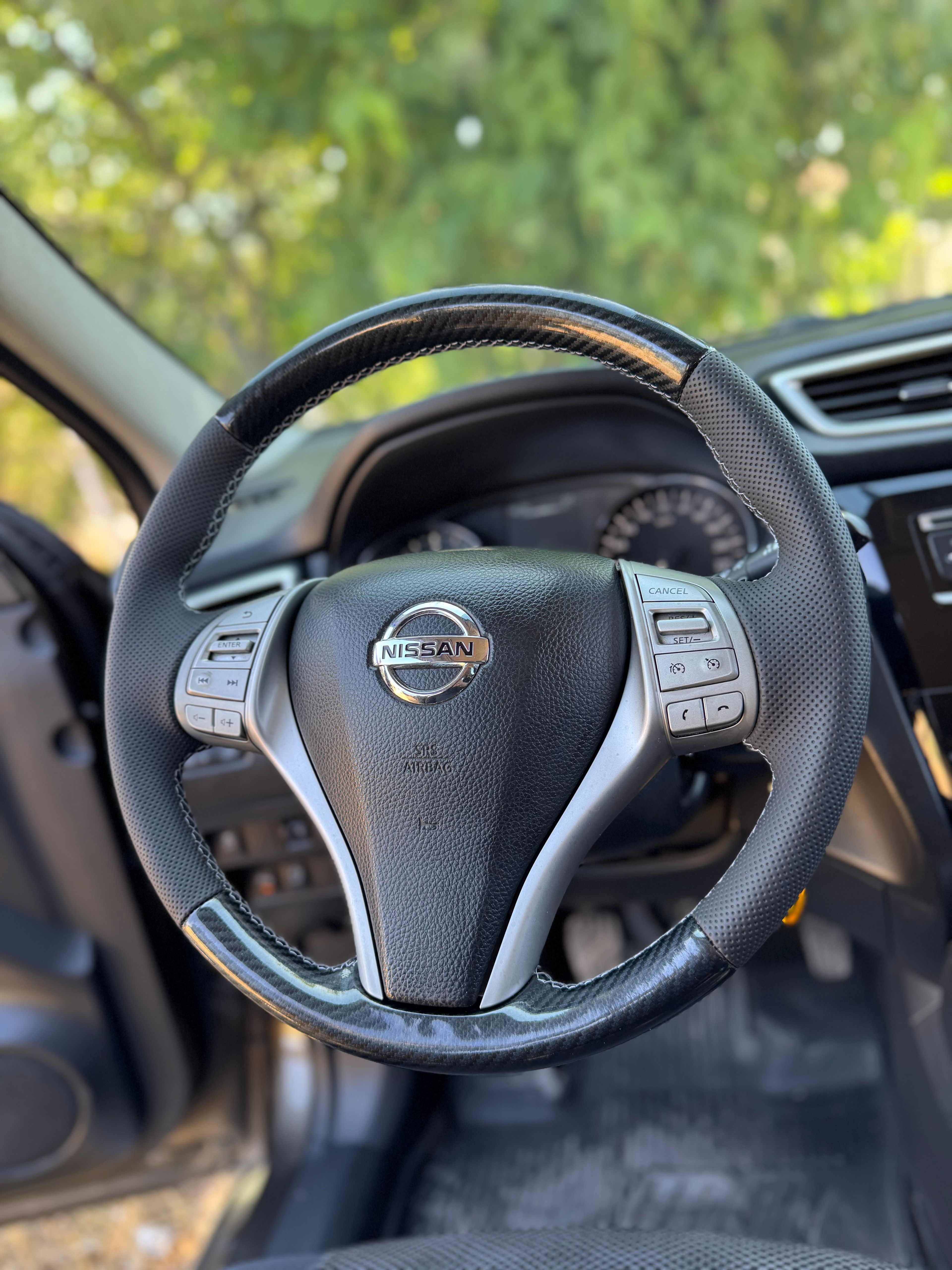 Nissan Qashqai x-trail 2014 Araca Uyumlu Dikmeli Direksiyon Kılıfı 