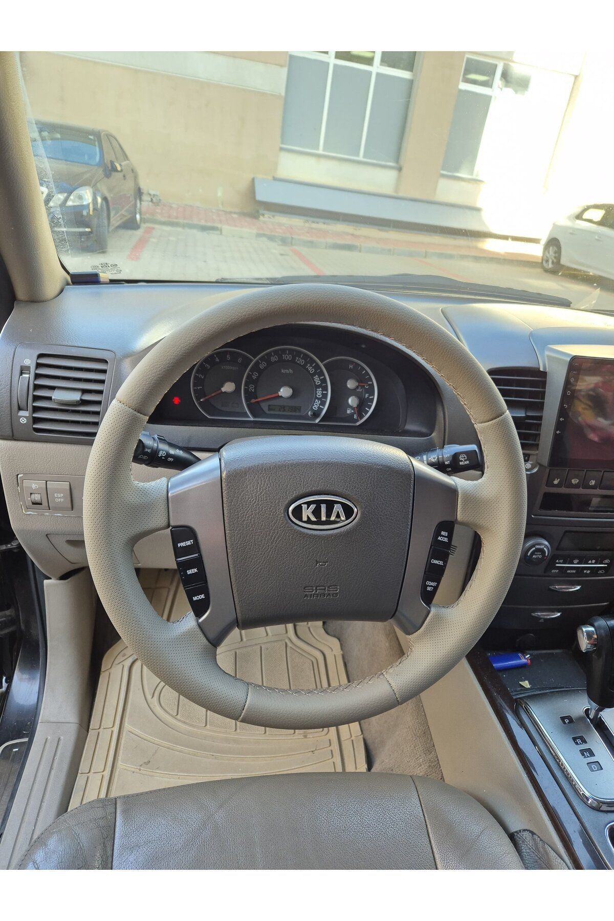 KİA SORENTO ARACA ÖZEL DİKMELİ DİREKSİYON KILIFI(AÇIKLAMAYI MUTLAKA OKUYUNZ)