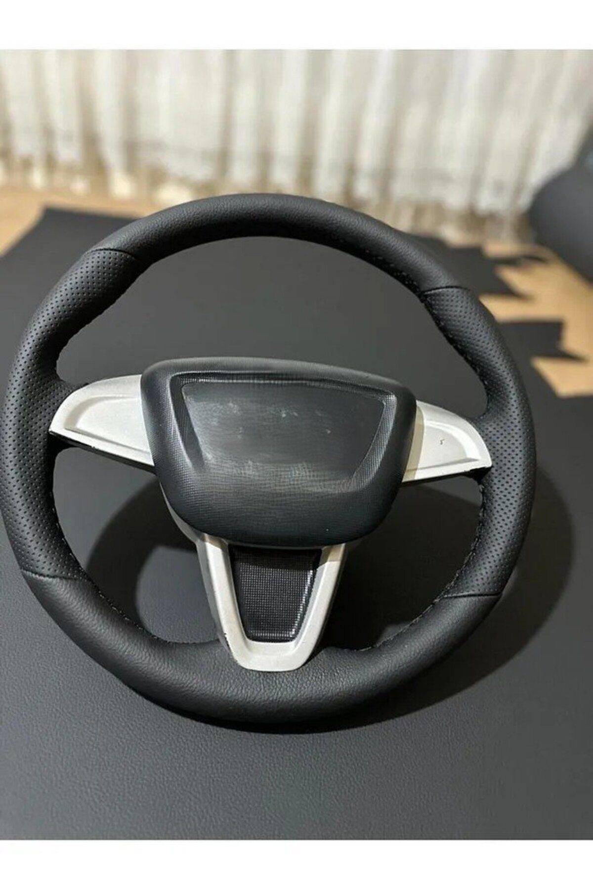 Seat Leon 2103-2019 Mk3 Araca Özel Direksiyon Kılıfı(AÇIKLAMAYI OKUYUNZ)