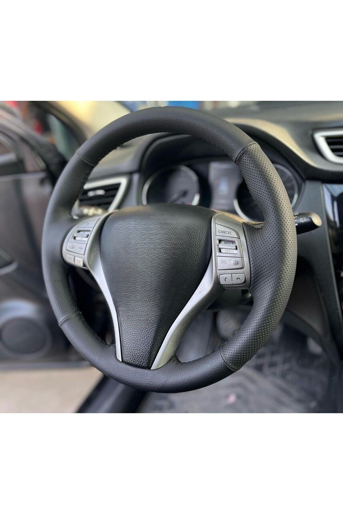 Nissan Qashqai 2014 2015 Araca Özel Direksiyon Kılıfı (AÇIKLAMALARI OKUYNUZ LÜTFEN)