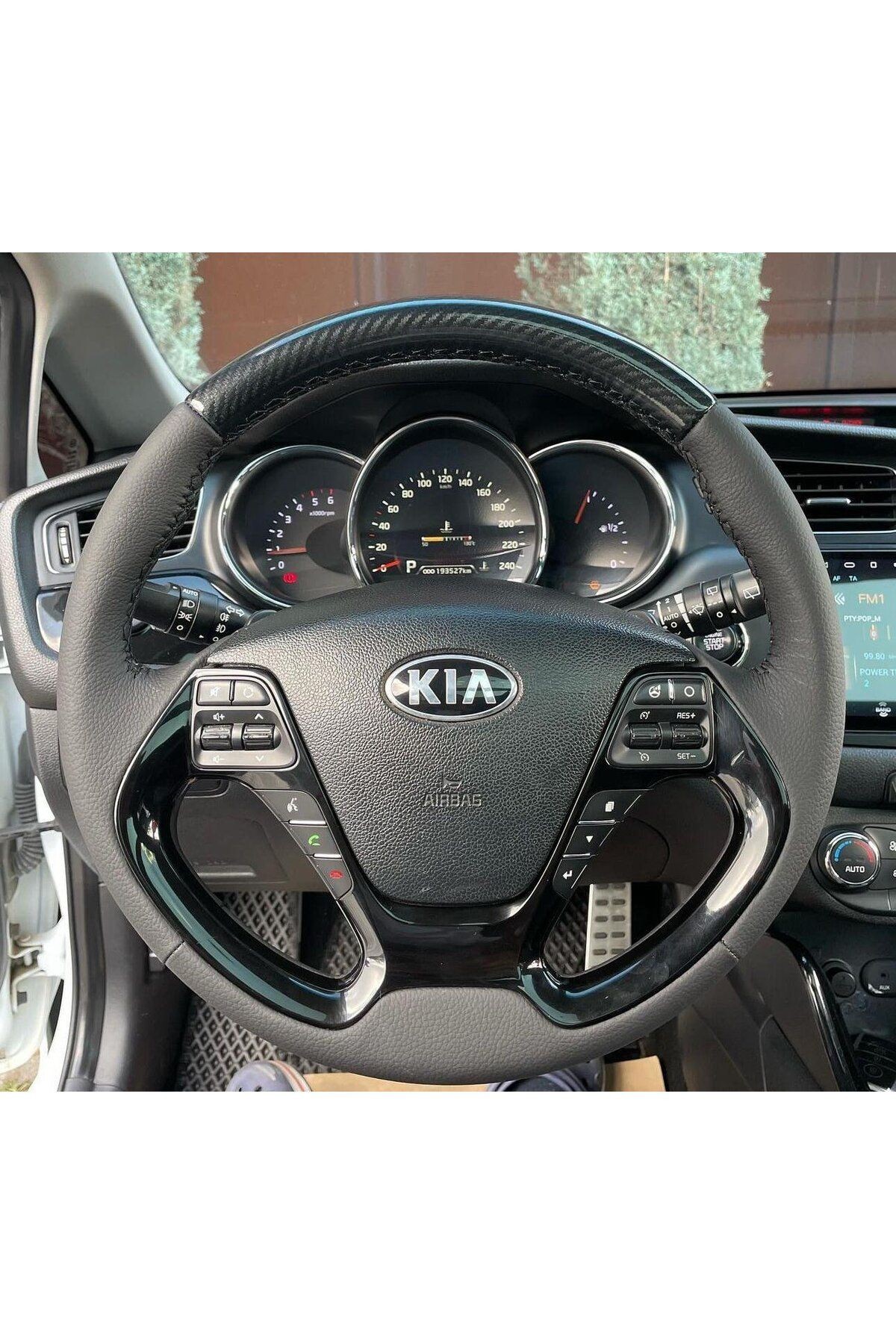 KİA CEED - CERATO ARACA ÖZEL DİKMELİ DİREKSİYON KILIFI(AÇIKLAMAYI OKUYUNUZ)